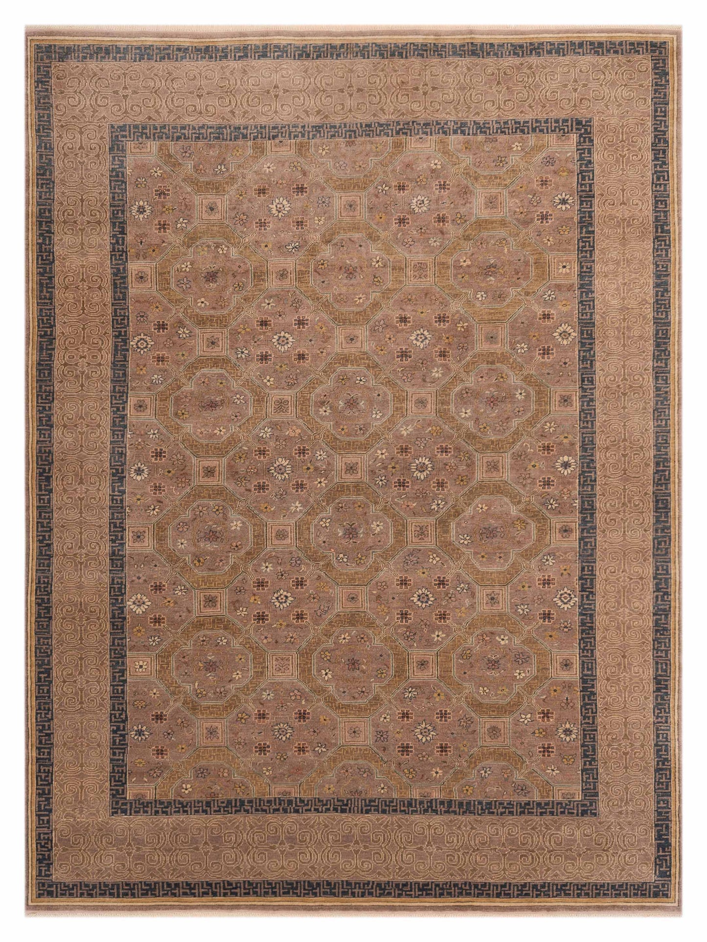 Pasha Antique Loom Light Brown Light Brown Traditional