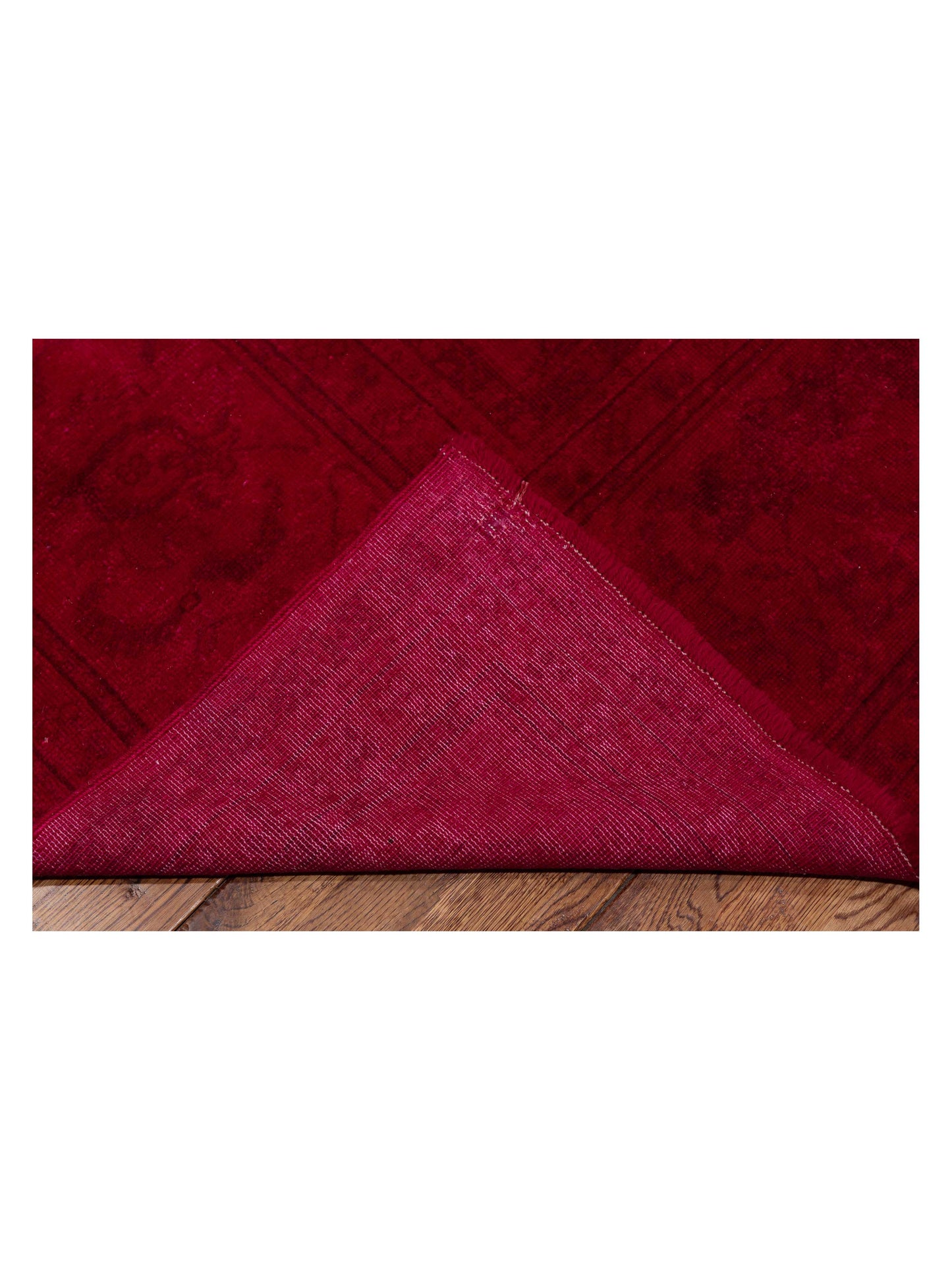 Vintage 104433 Red 8.3x9.10 Hand Knotted Rug