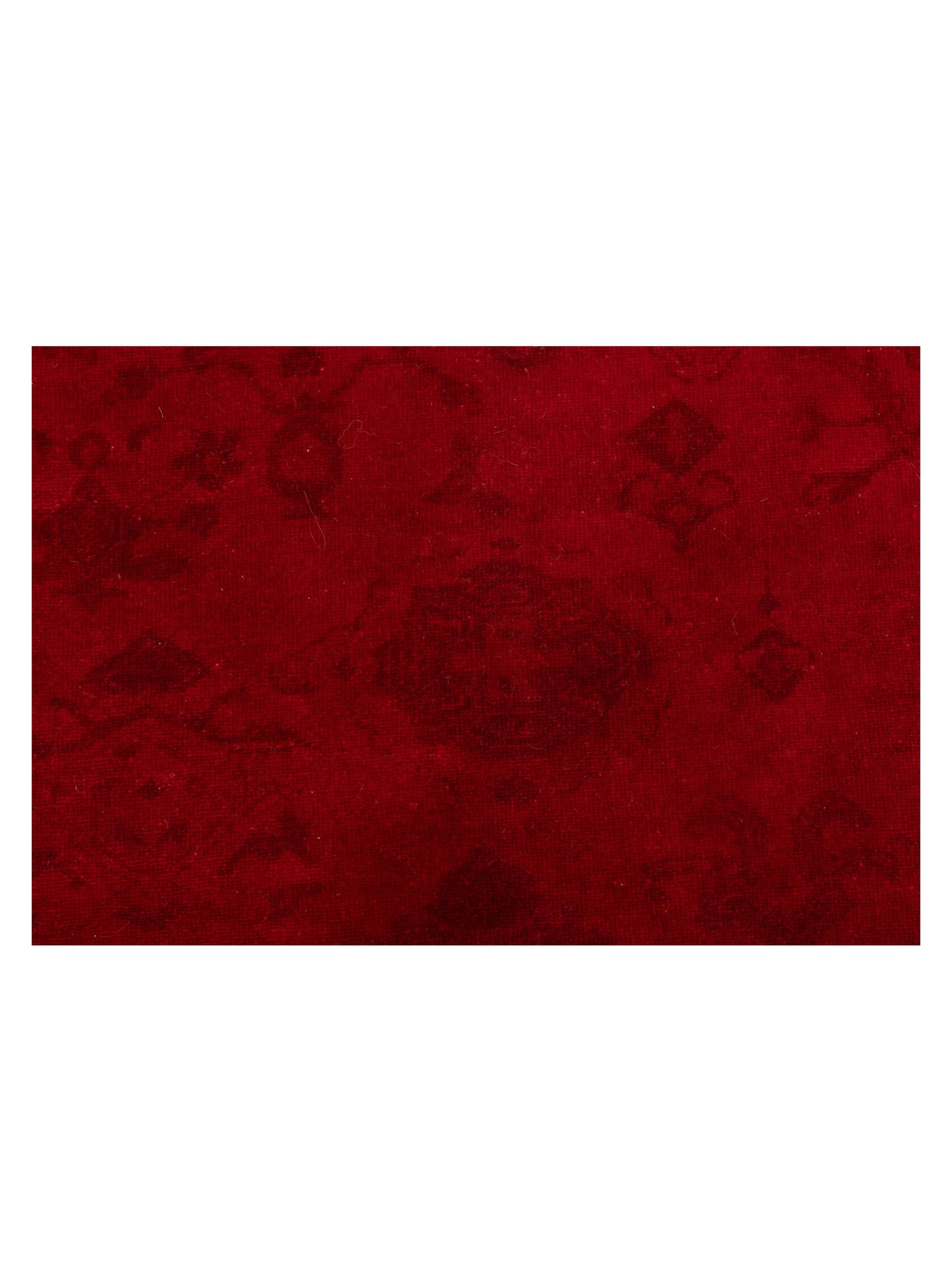 Vintage 104436 Red 8.2x10.3 Hand Knotted Rug