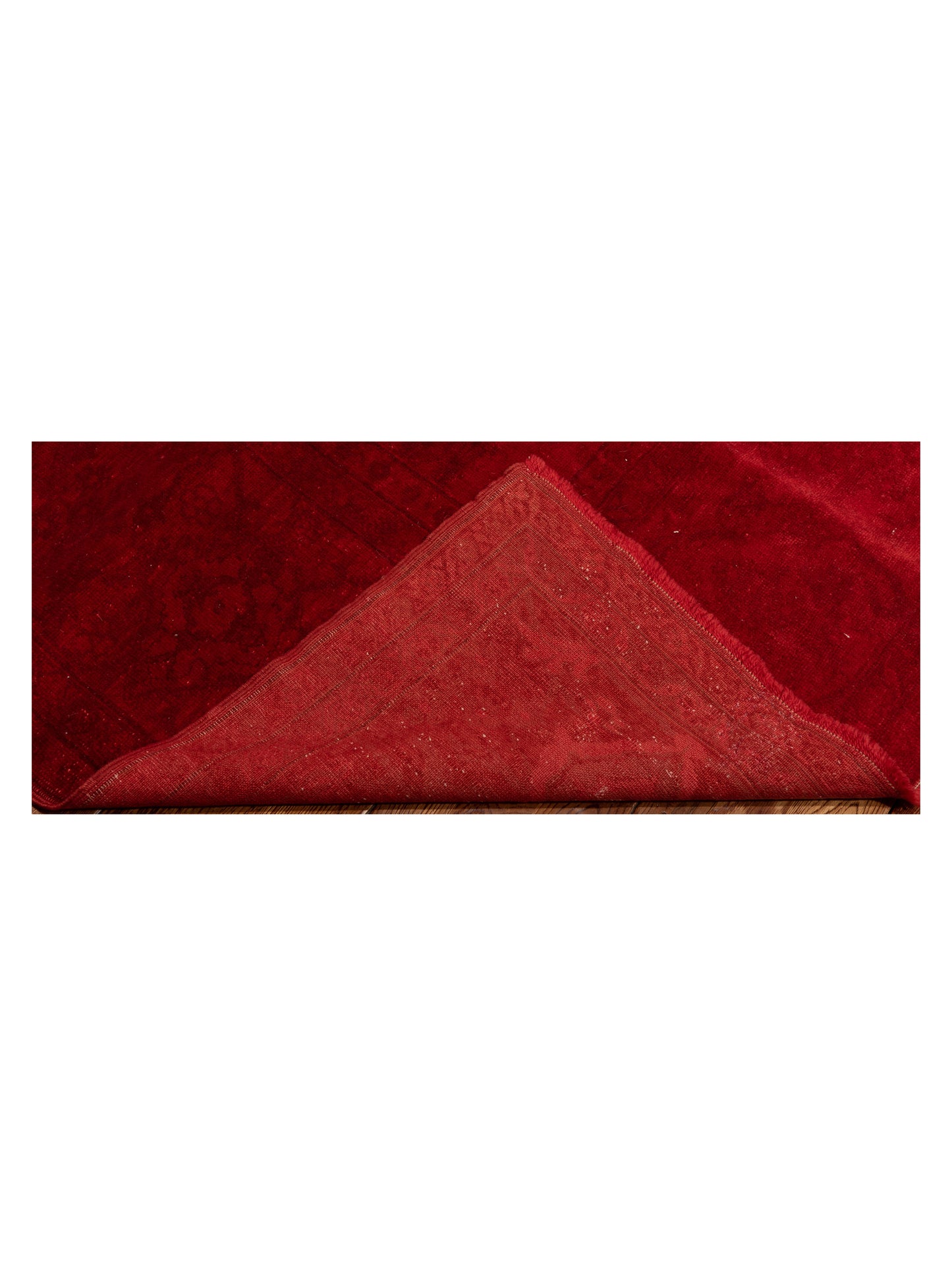 Vintage 104436 Red 8.2x10.3 Hand Knotted Rug