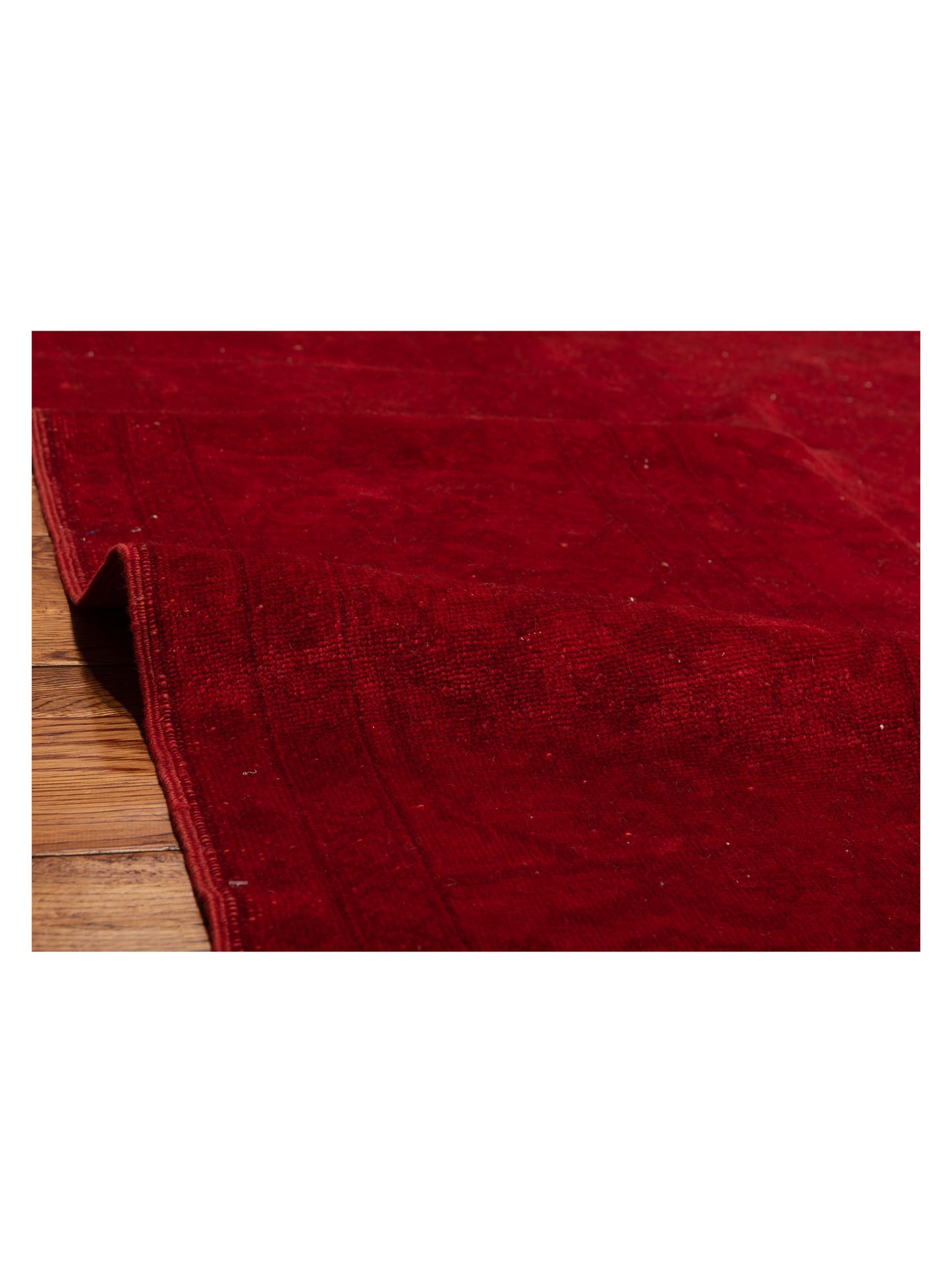 Vintage 104436 Red 8.2x10.3 Hand Knotted Rug