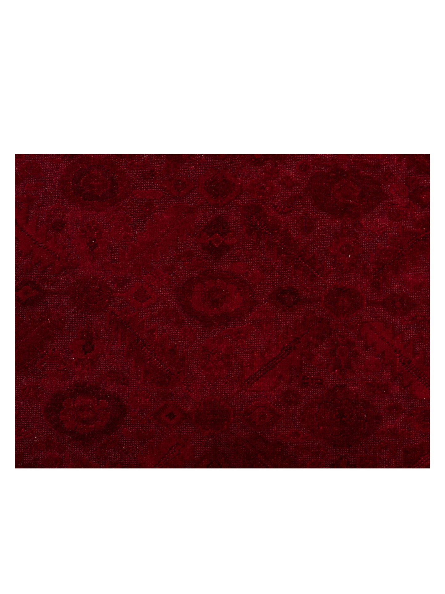 Vintage 104448 Red 8.4x10.8 Hand Knotted Rug