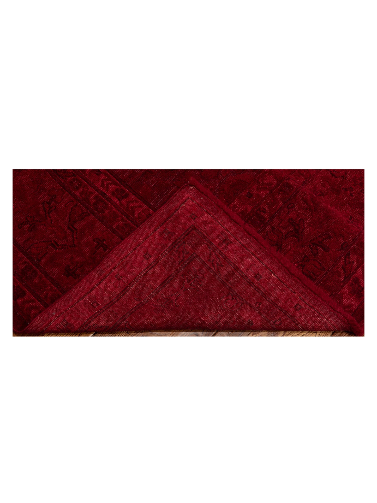 Vintage 104448 Red 8.4x10.8 Hand Knotted Rug