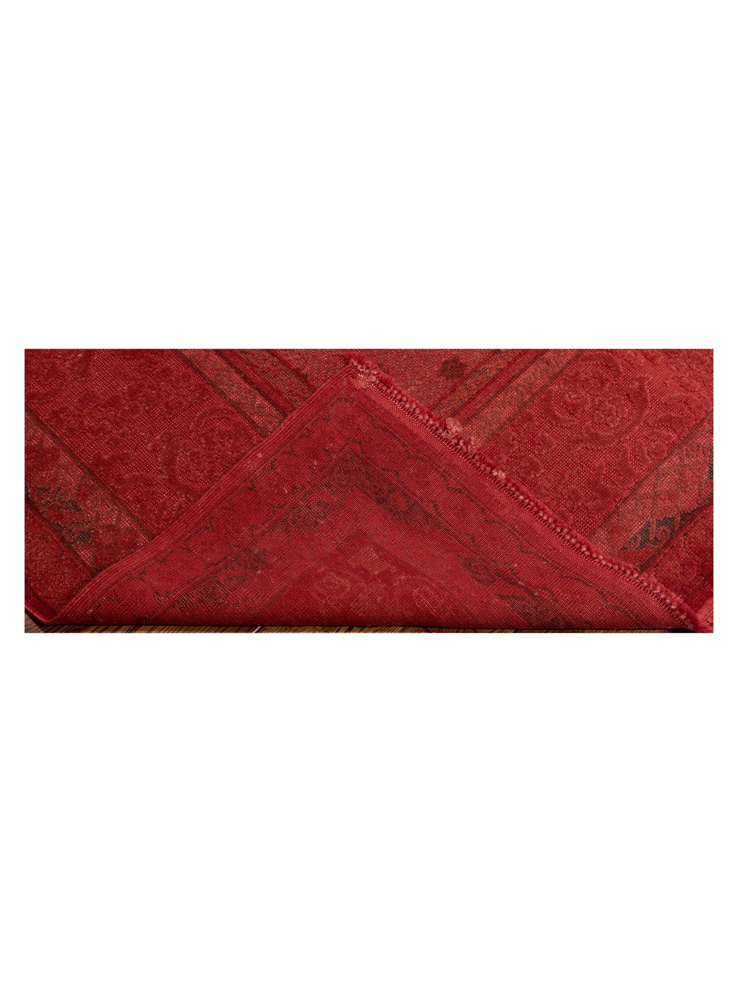 Vintage 104460 Red 8.2x10.2 Hand Knotted Rug