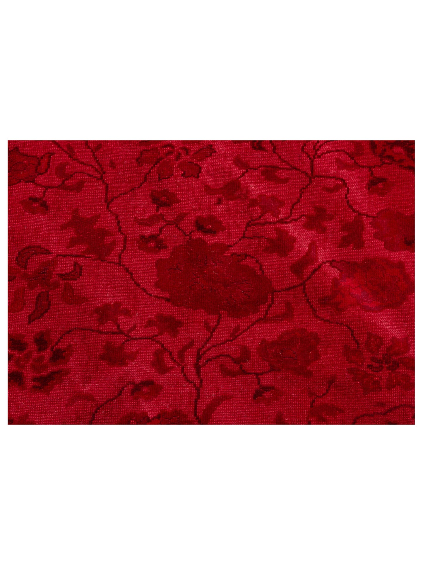 Vintage 104538 Red 6.10x8.2 Hand Knotted Rug
