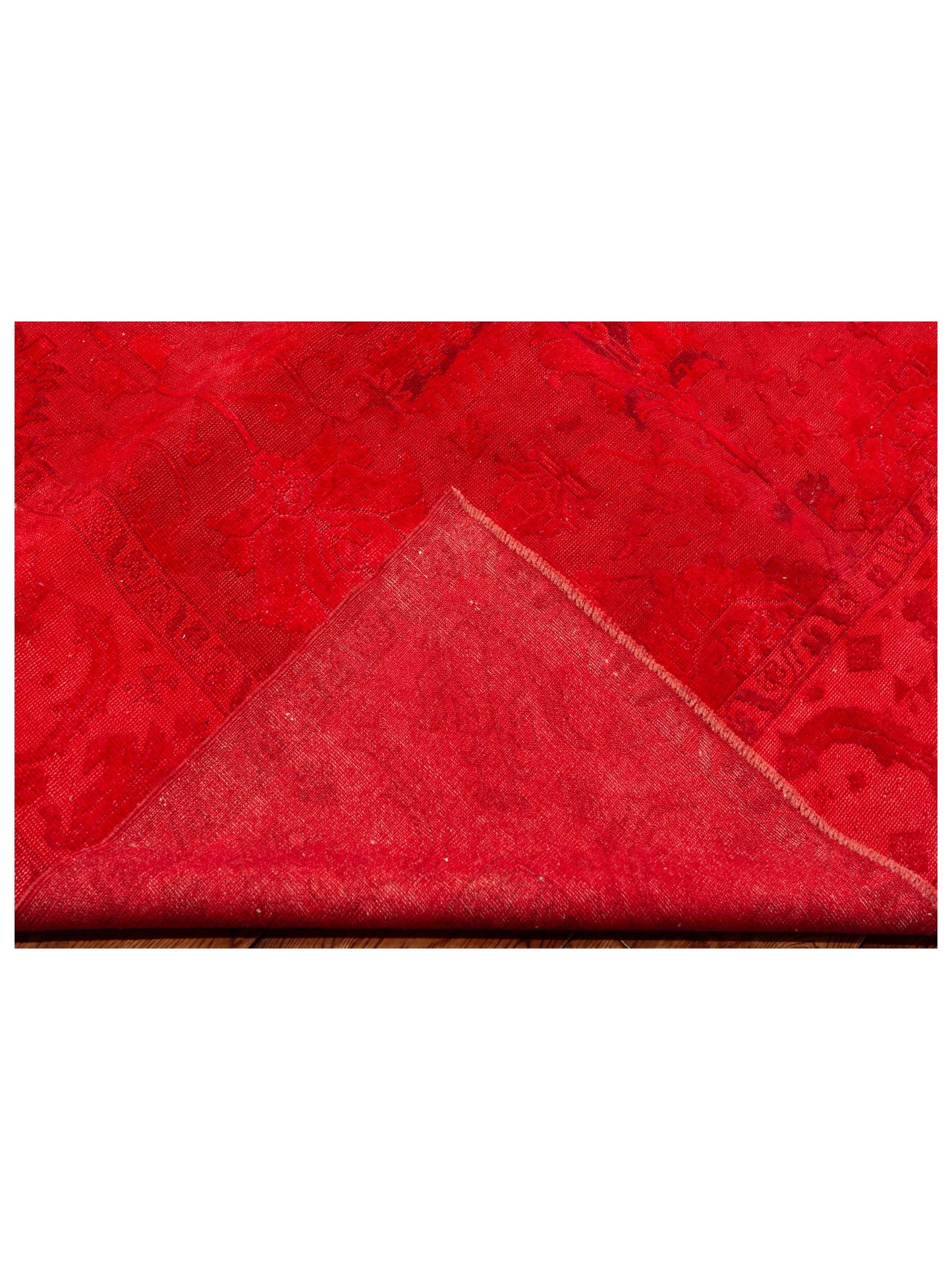 Vintage 104566 Red 6x8.9 Hand Knotted Rug