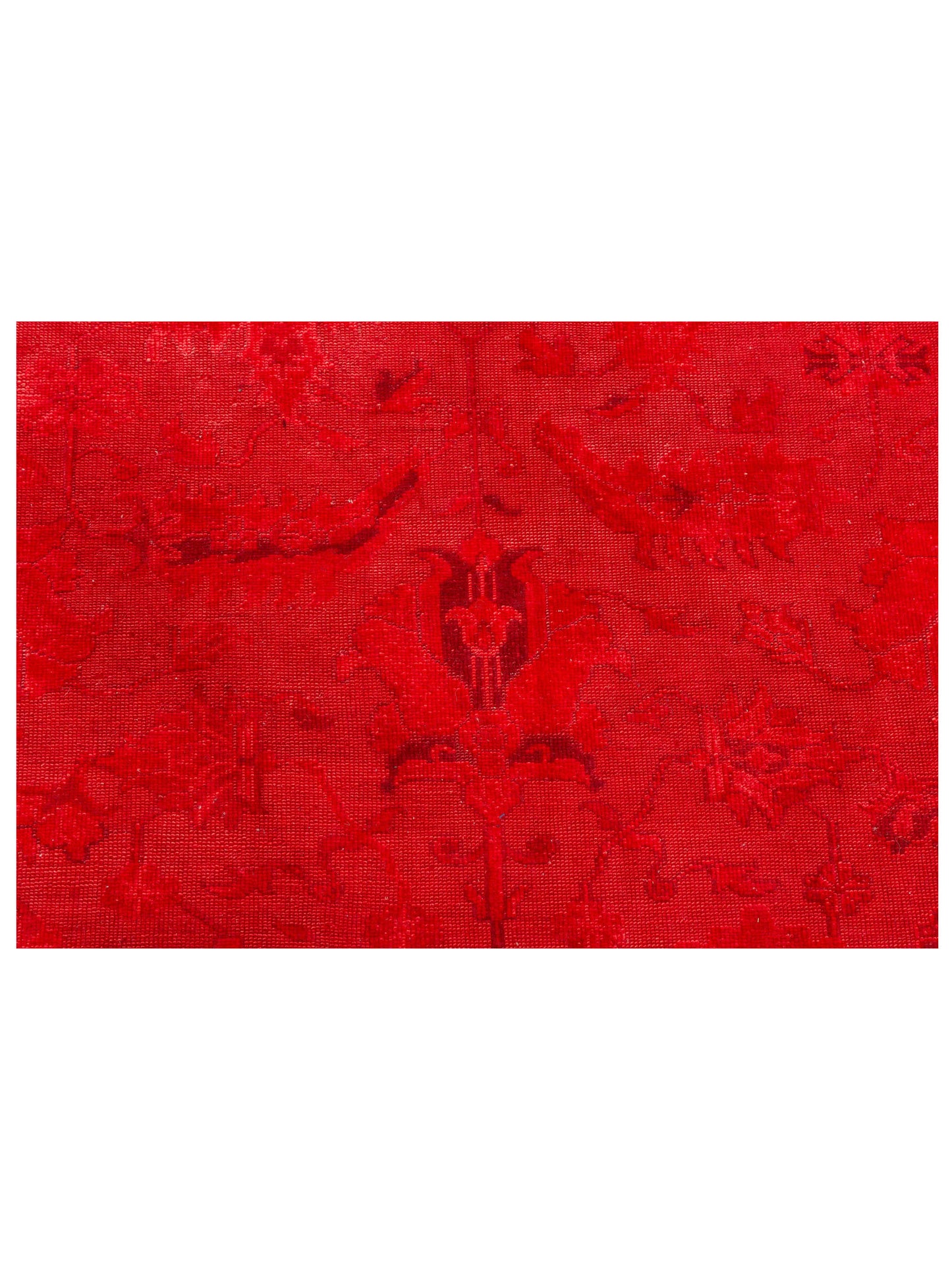 Vintage 104566 Red 6x8.9 Hand Knotted Rug