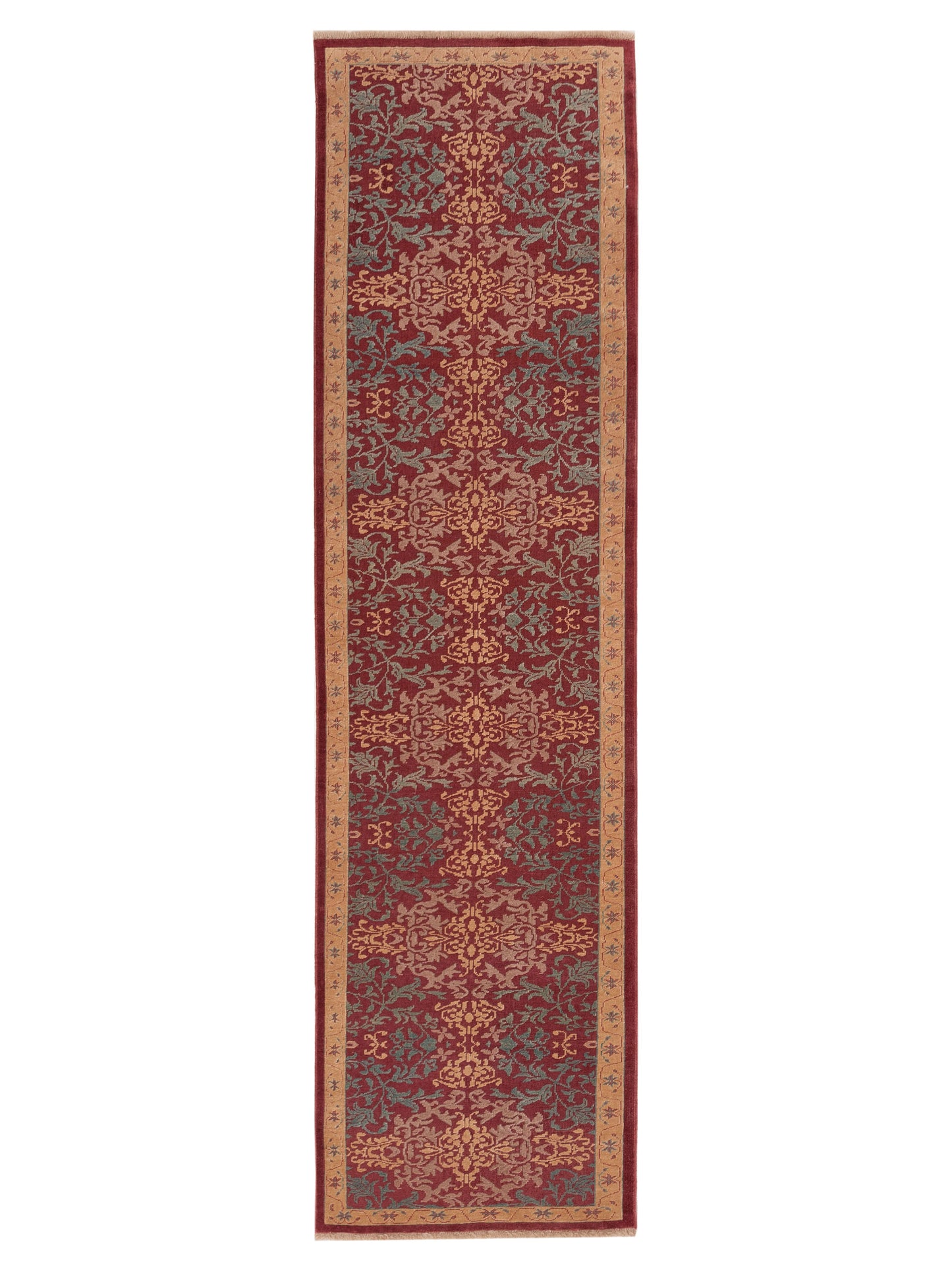 Pasha Antique Loom Red Gold Transitional