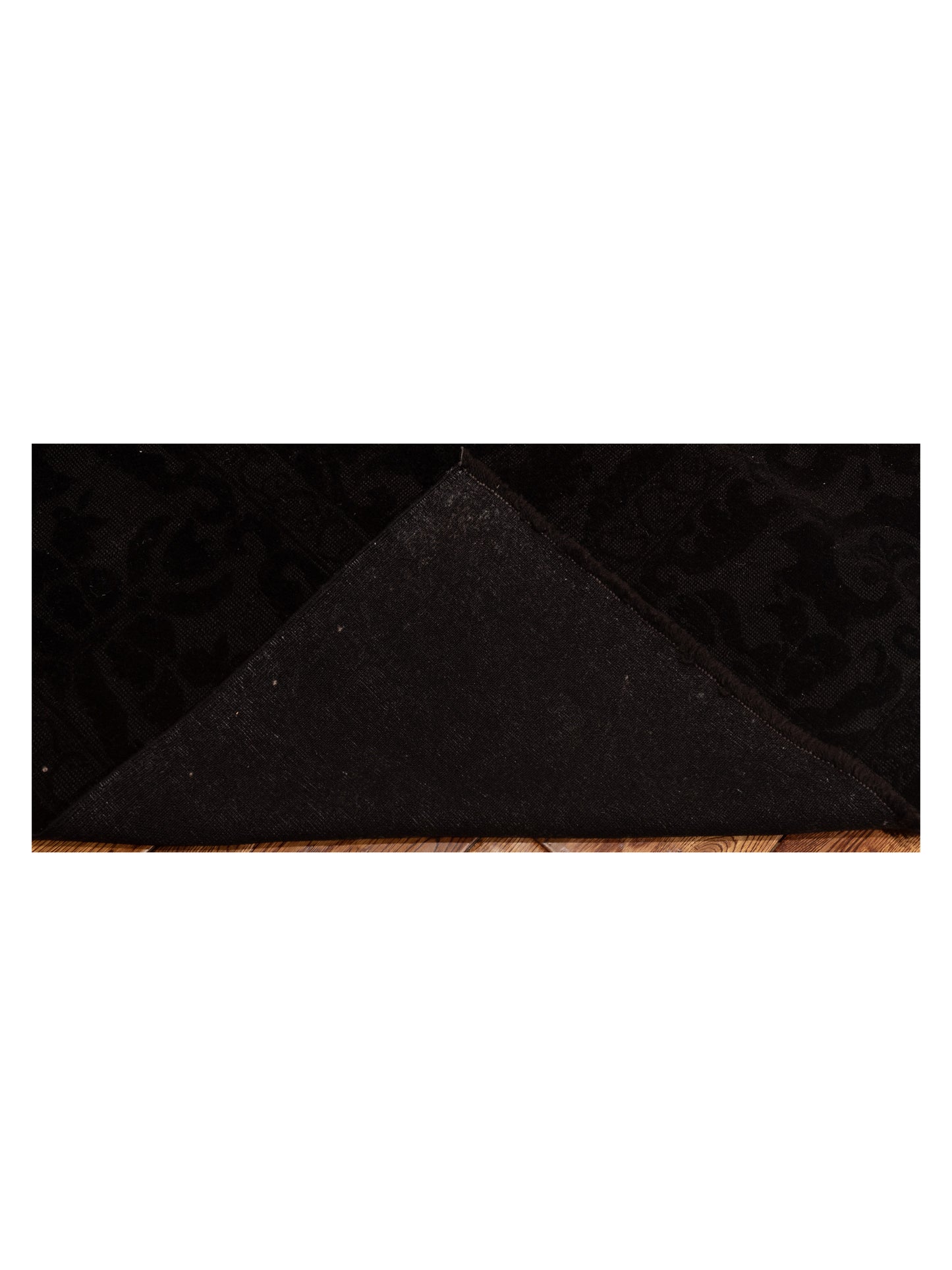 Vintage 105250 Black 8.3x10.1 Hand Knotted Rug