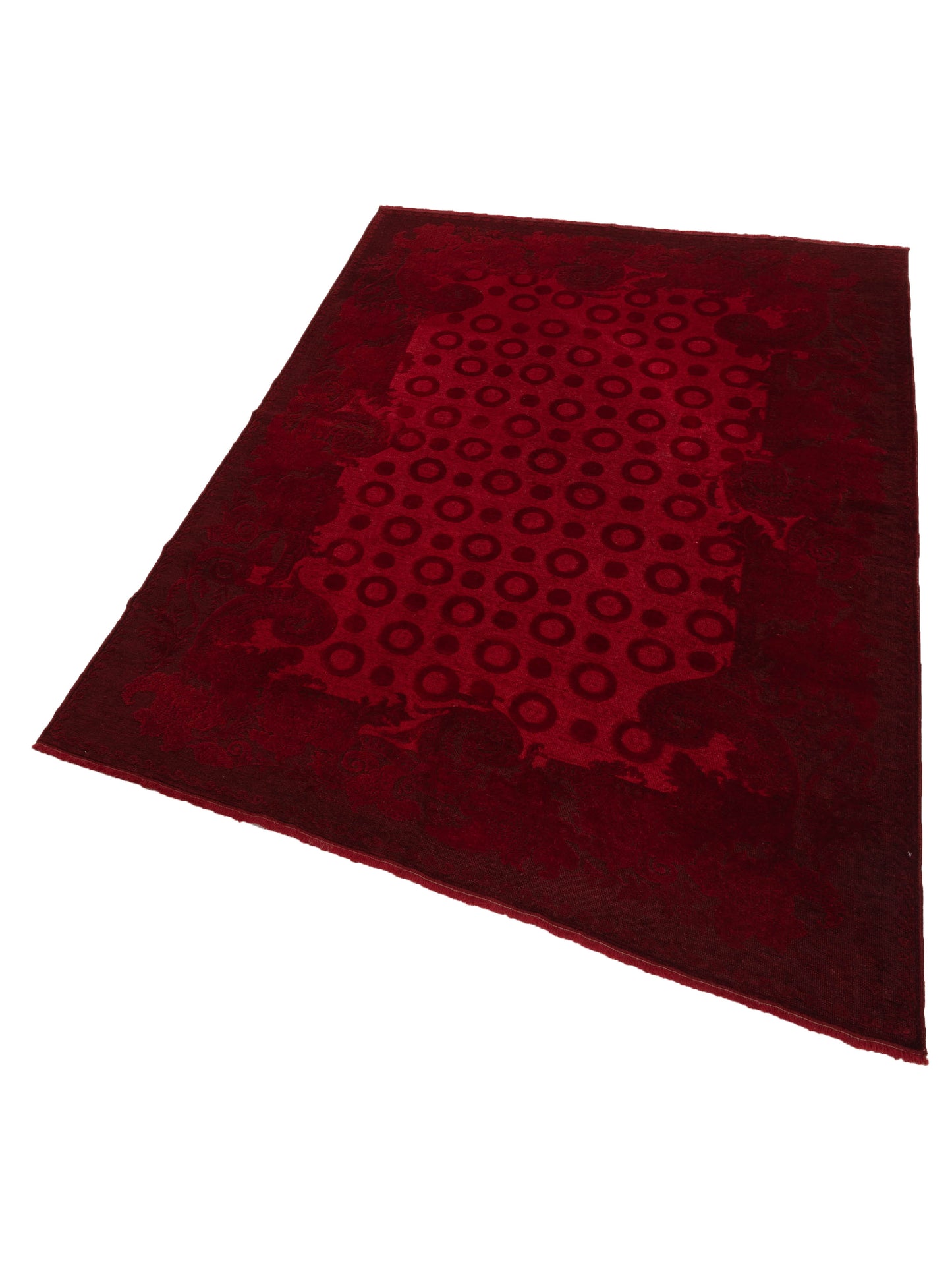 Vintage 105251 Red 6.10x9.5 Hand Knotted Rug