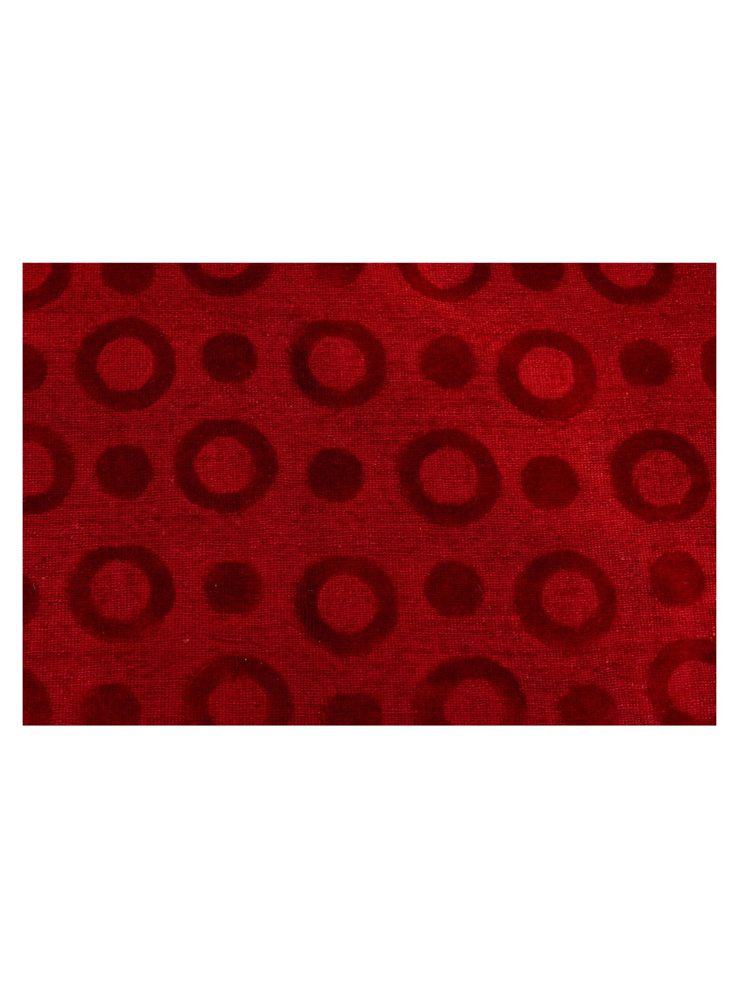 Vintage 105251 Red 6.10x9.5 Hand Knotted Rug