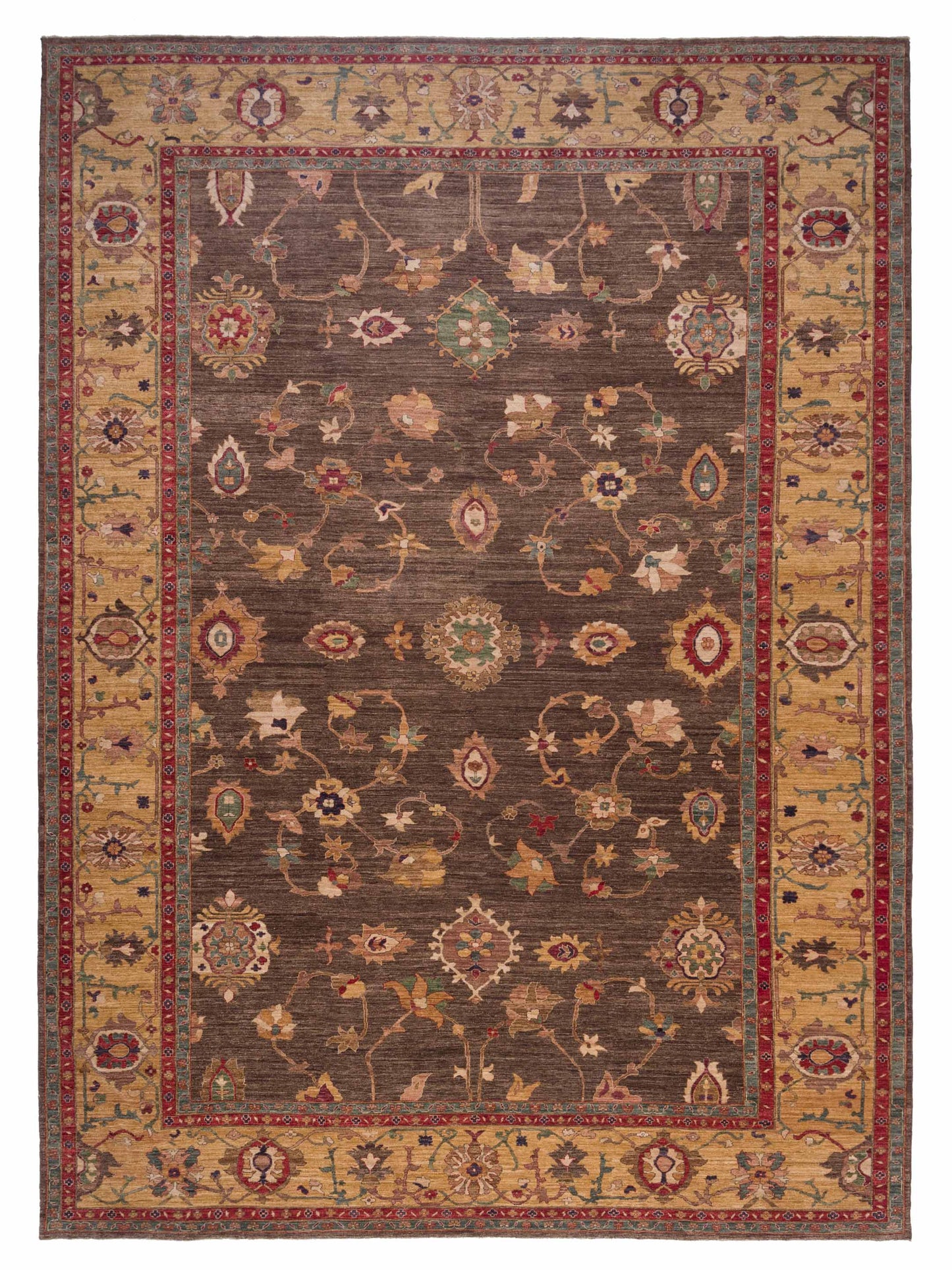 Pasha Elvan Brown Gold Traditional