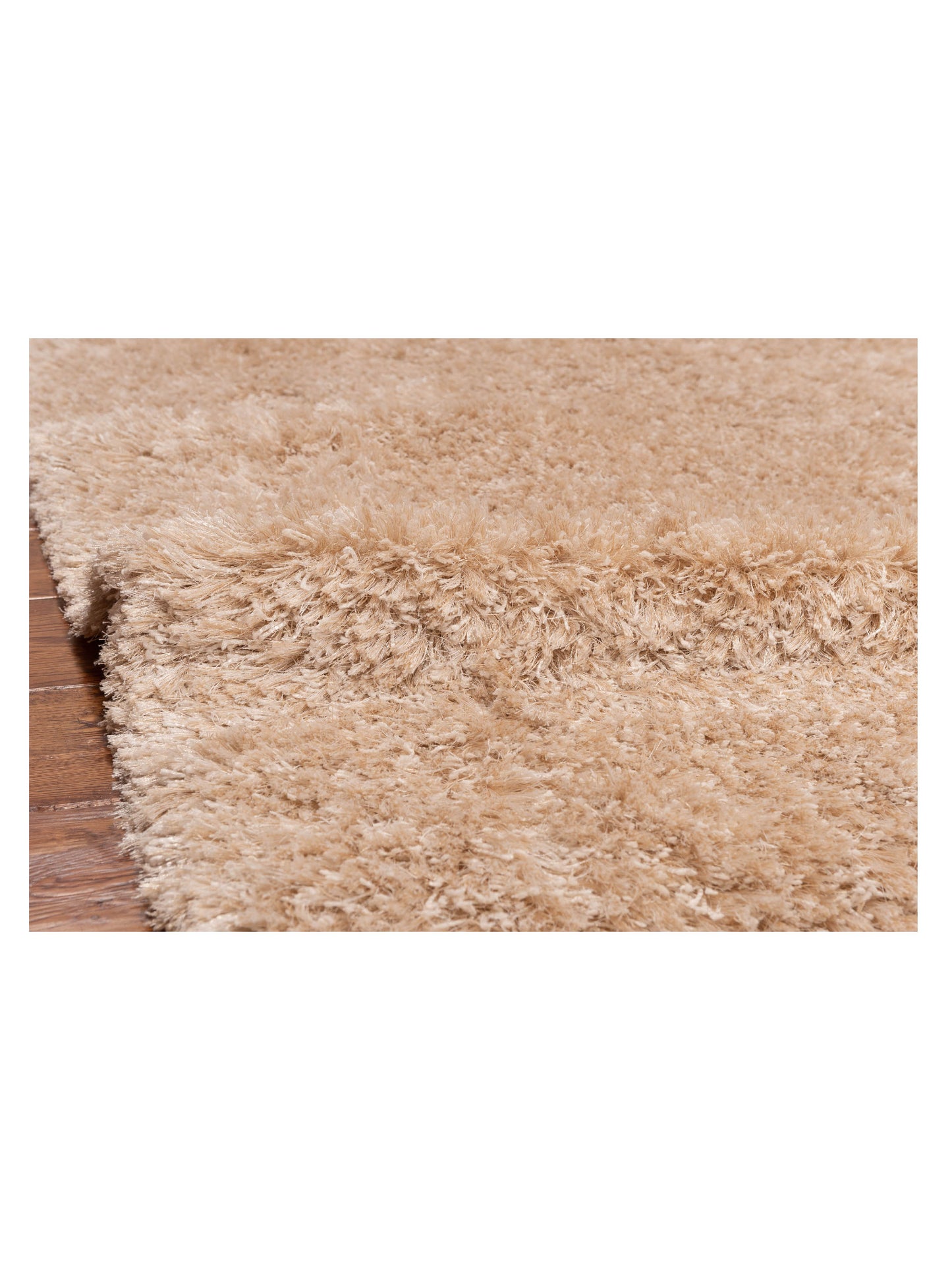 Shaggy 106747 Ivory Ivory 6x9 Machine Made Rug