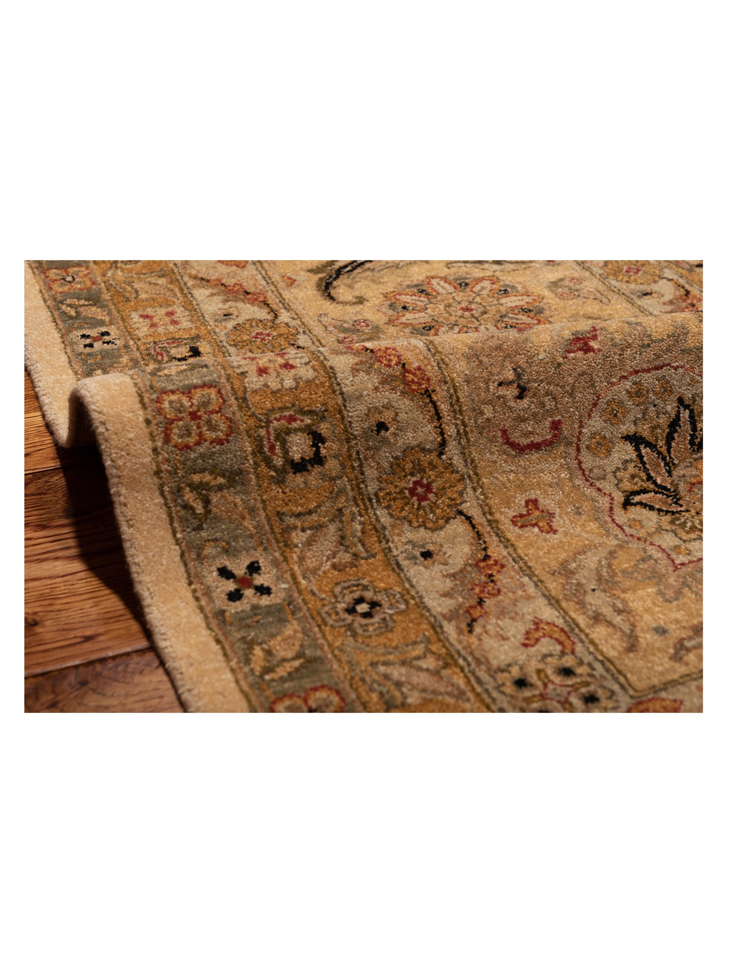 Haji Jalili 106762 Multi 13.4x17.3 Hand Knotted Rug
