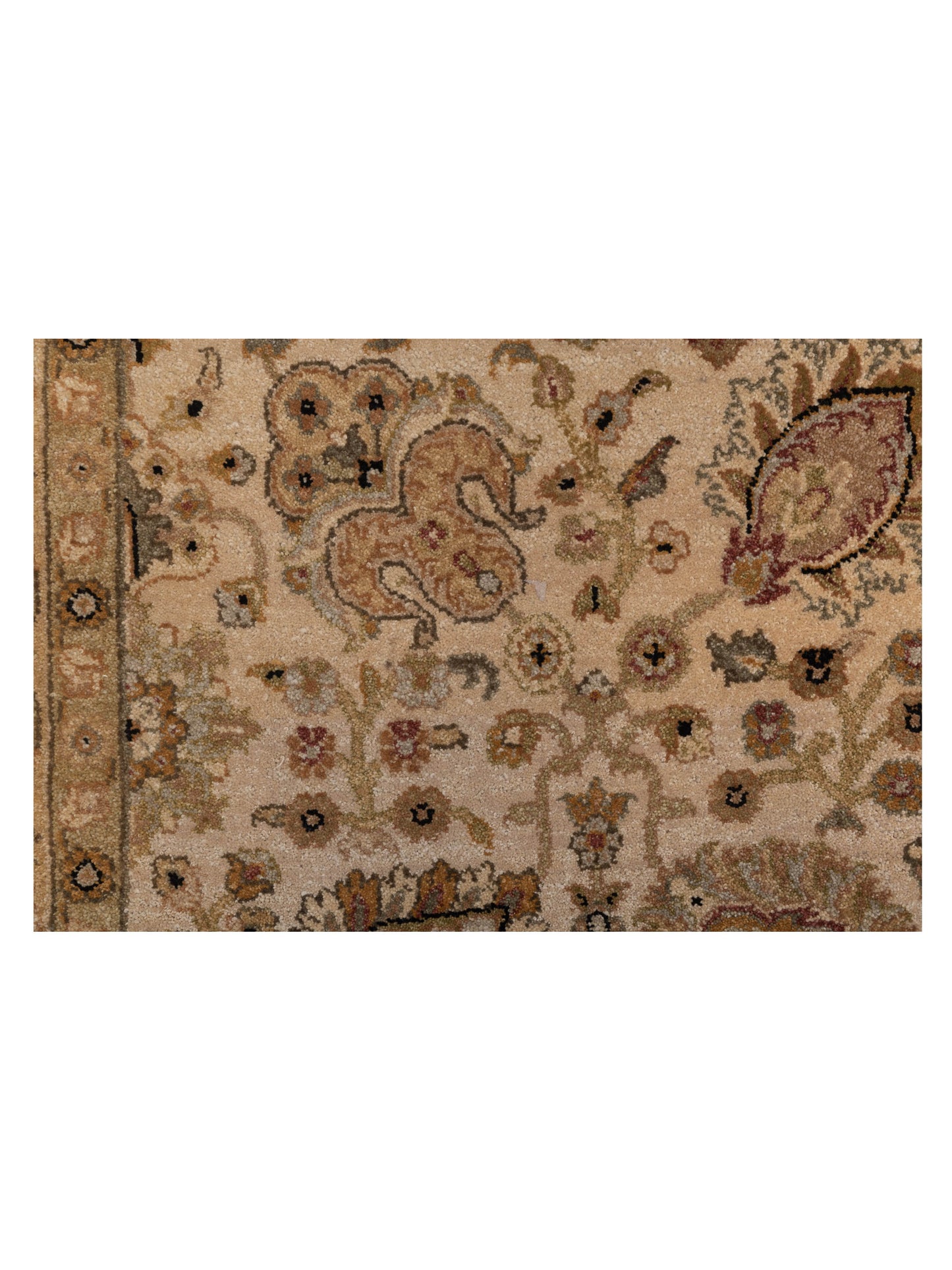 Haji Jalili 106774 Ivory Gold 5.1x7.3 Hand Knotted Rug