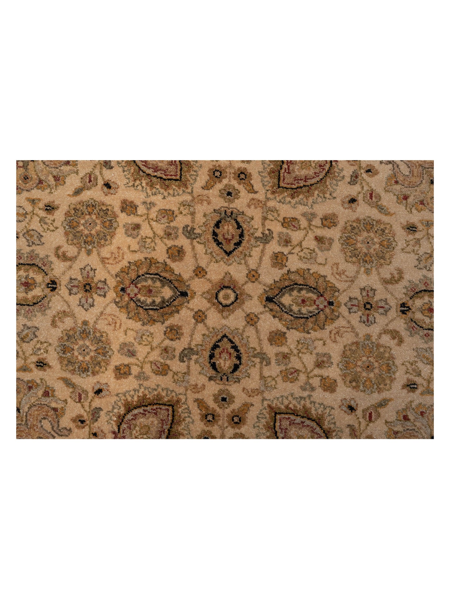 Haji Jalili 106776 Ivory Gold 4.3x5.11 Hand Knotted Rug