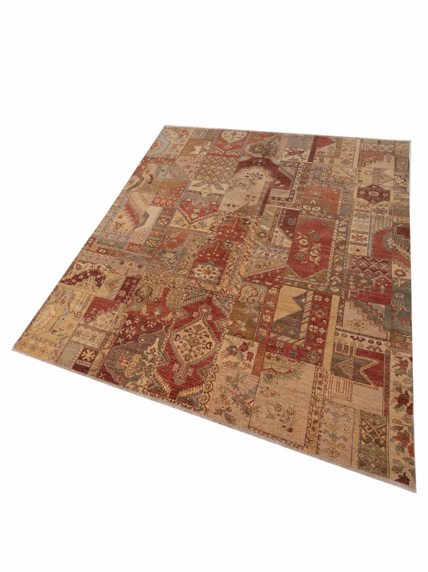 Ghazani 106783 Multi 8x10 Hand Knotted Rug
