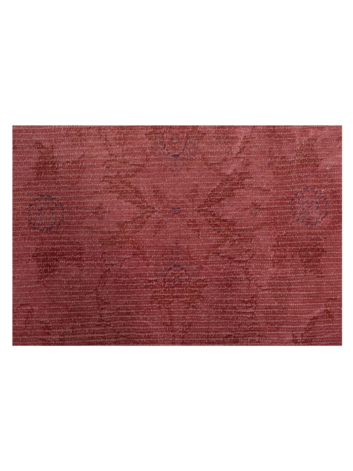 Vintage 107431 Pink 10.3x14 Hand Knotted Rug
