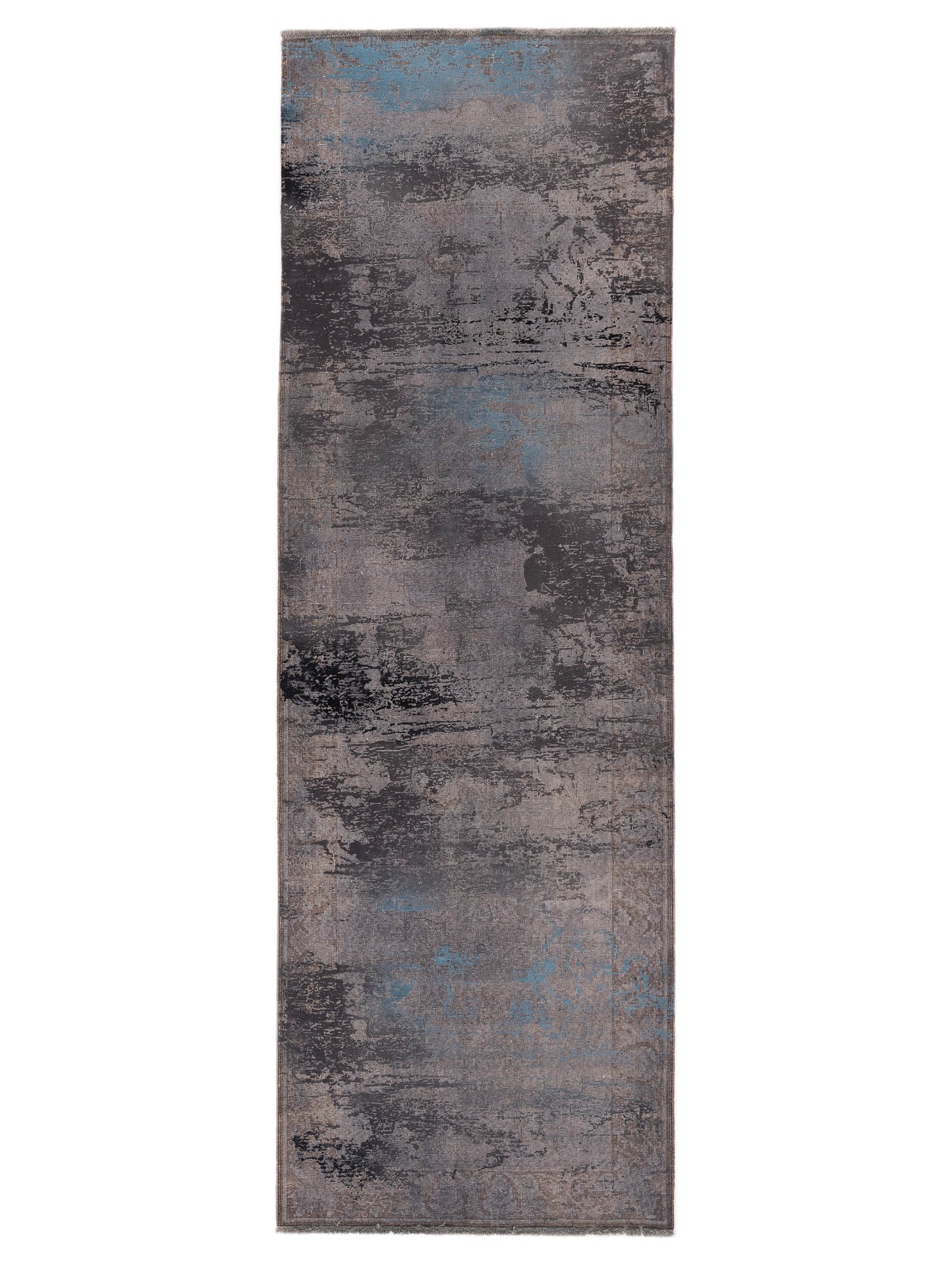 Pasha Vintage Gray Blue Contemporary