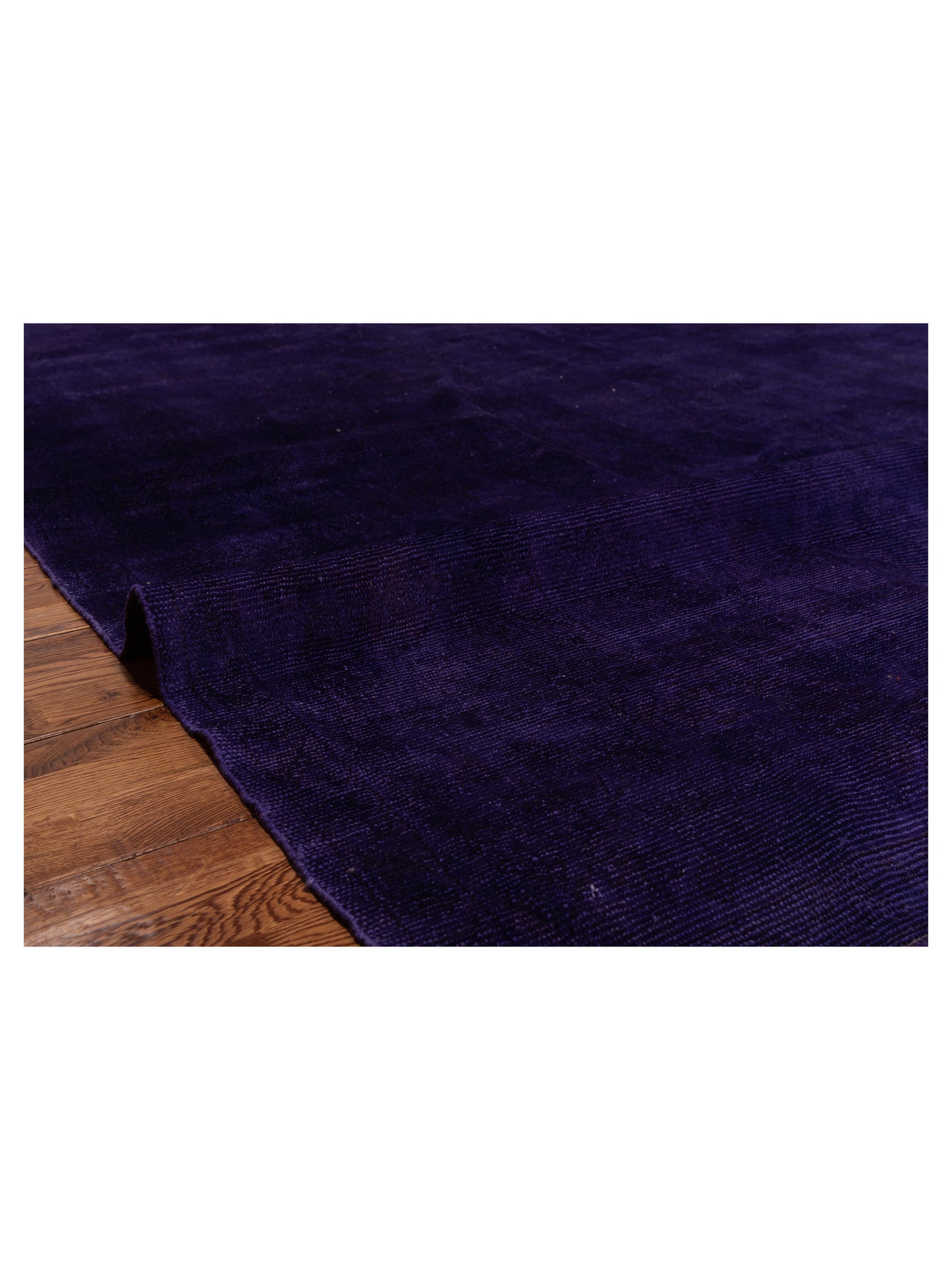 Vintage 107479 Purple 8.1x9.10 Hand Knotted Rug