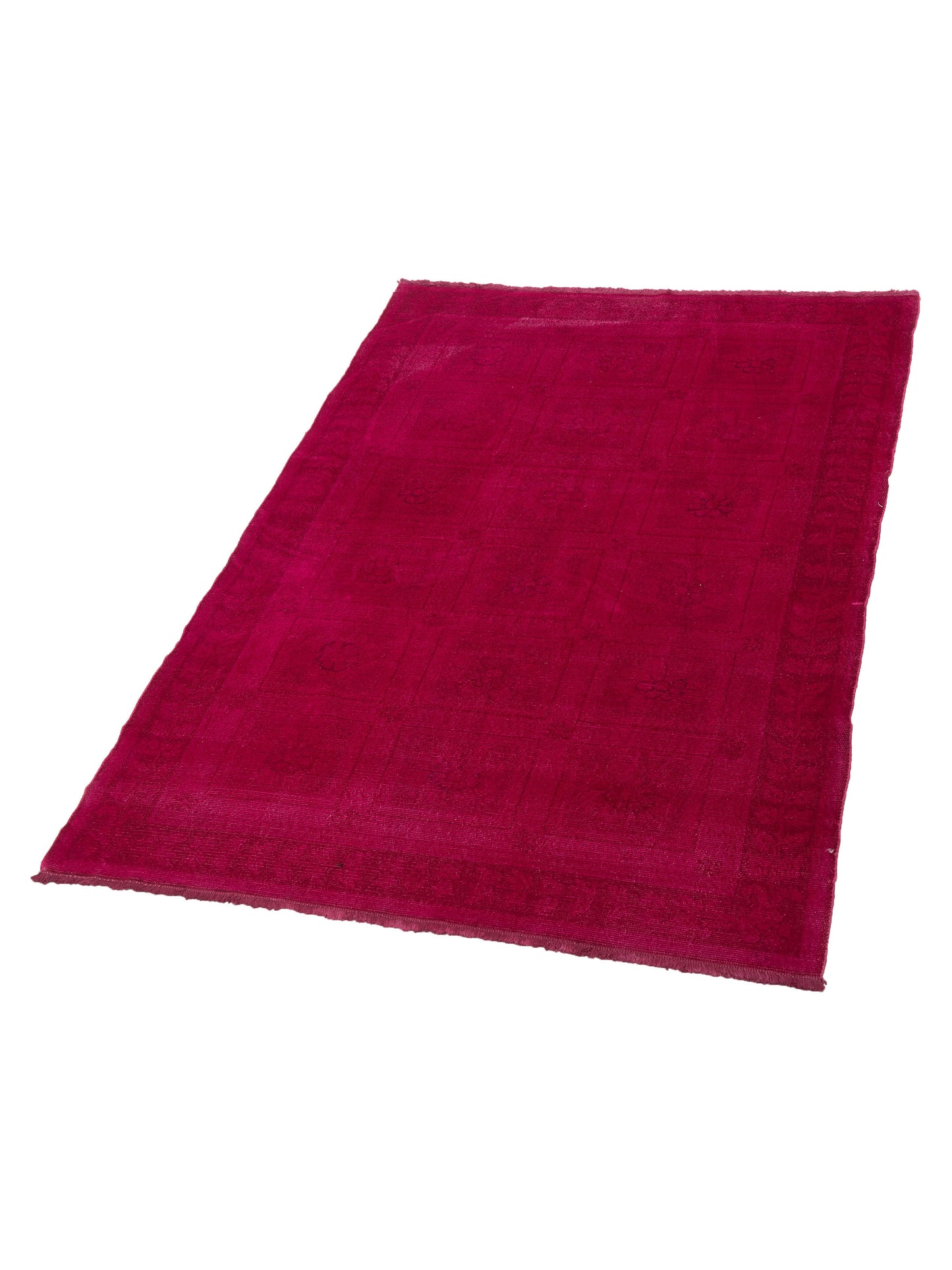 Vintage 107484 Pink 5.7x8.4 Hand Knotted Rug