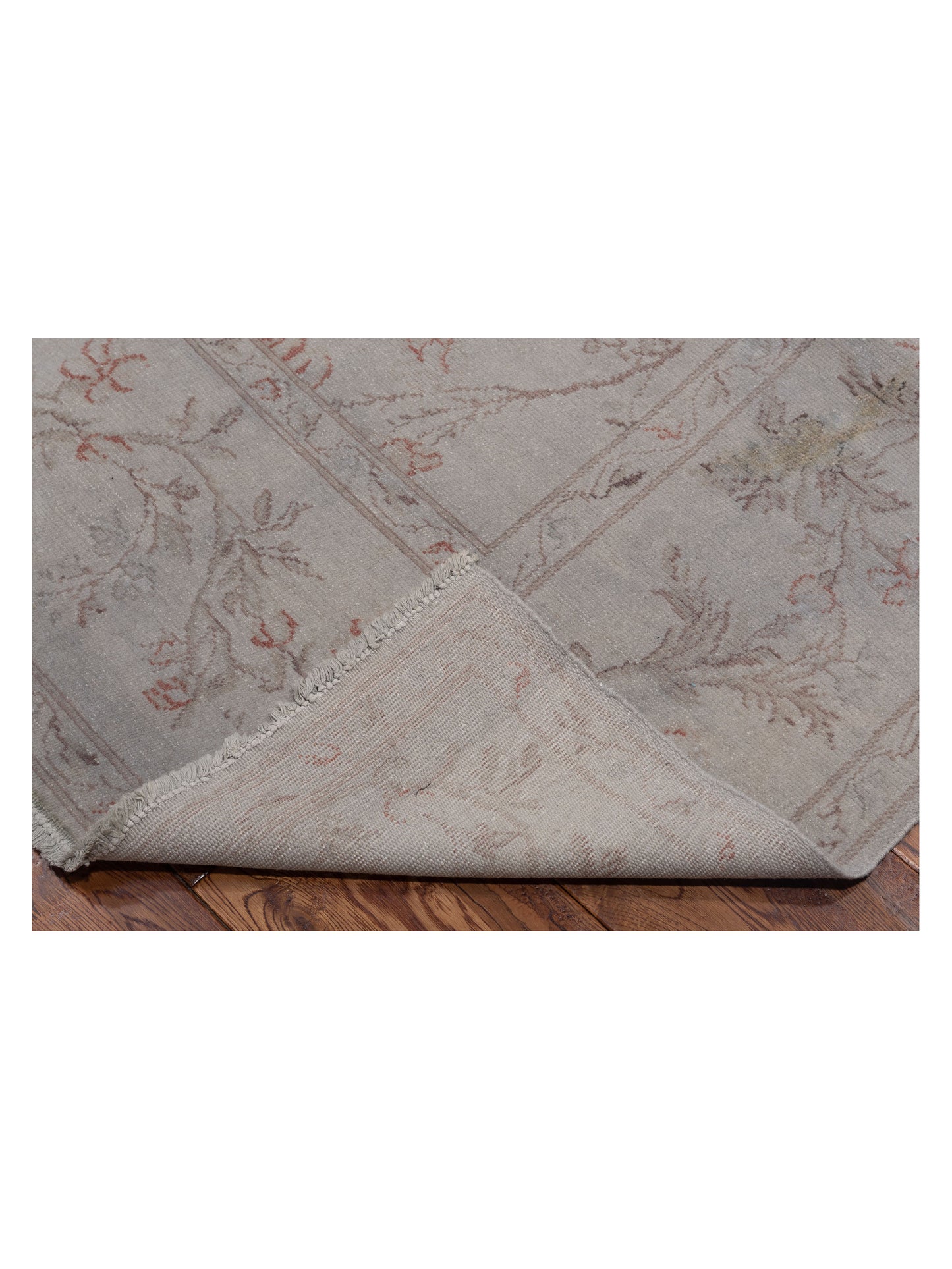 Andalusia 107526 Light Gray 9.2x11.10 Hand Knotted Rug