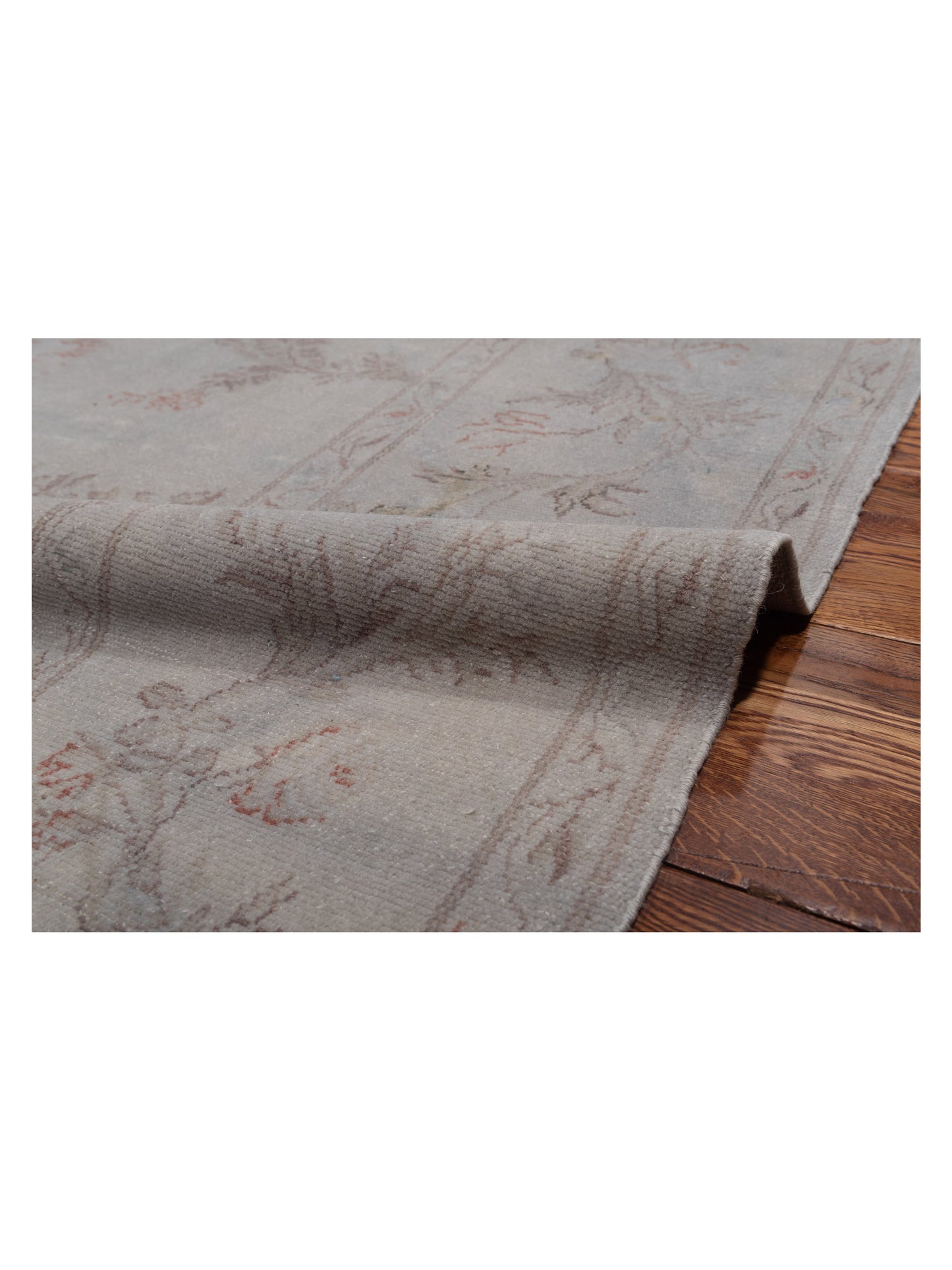 Andalusia 107526 Light Gray 9.2x11.10 Hand Knotted Rug