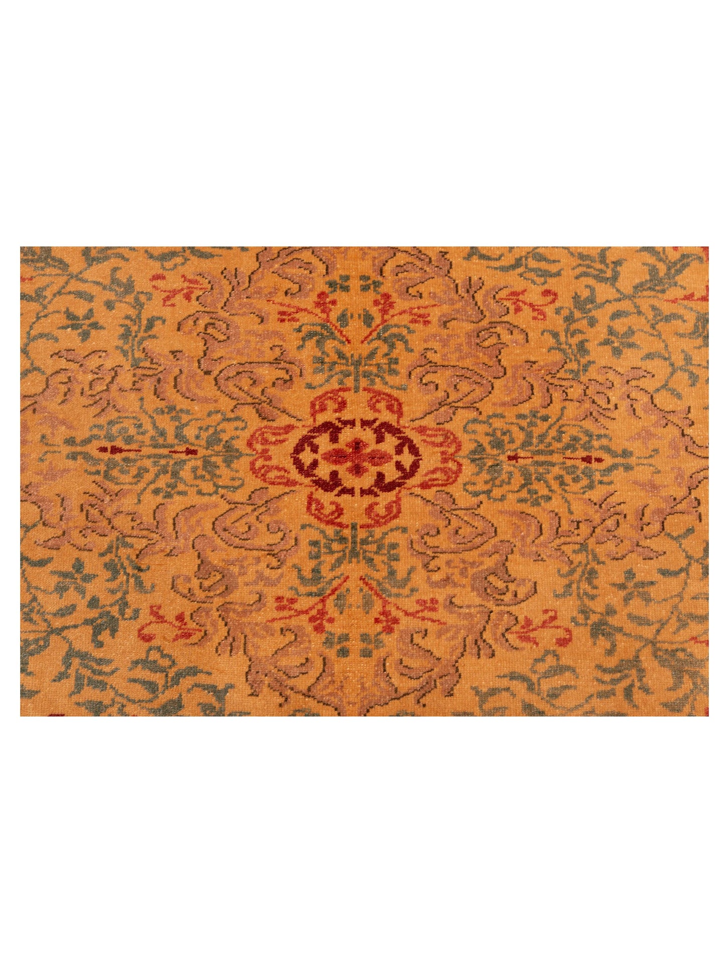 Antique Loom 108032 Gold 6.9x9.4 Hand Knotted Rug