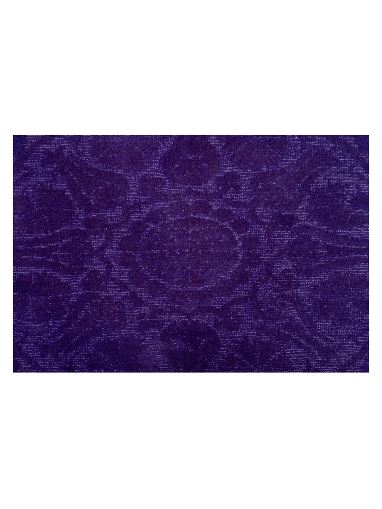 Color Bouquet 108861 Purple Purple 10.4x13.5 Hand Knotted Rug