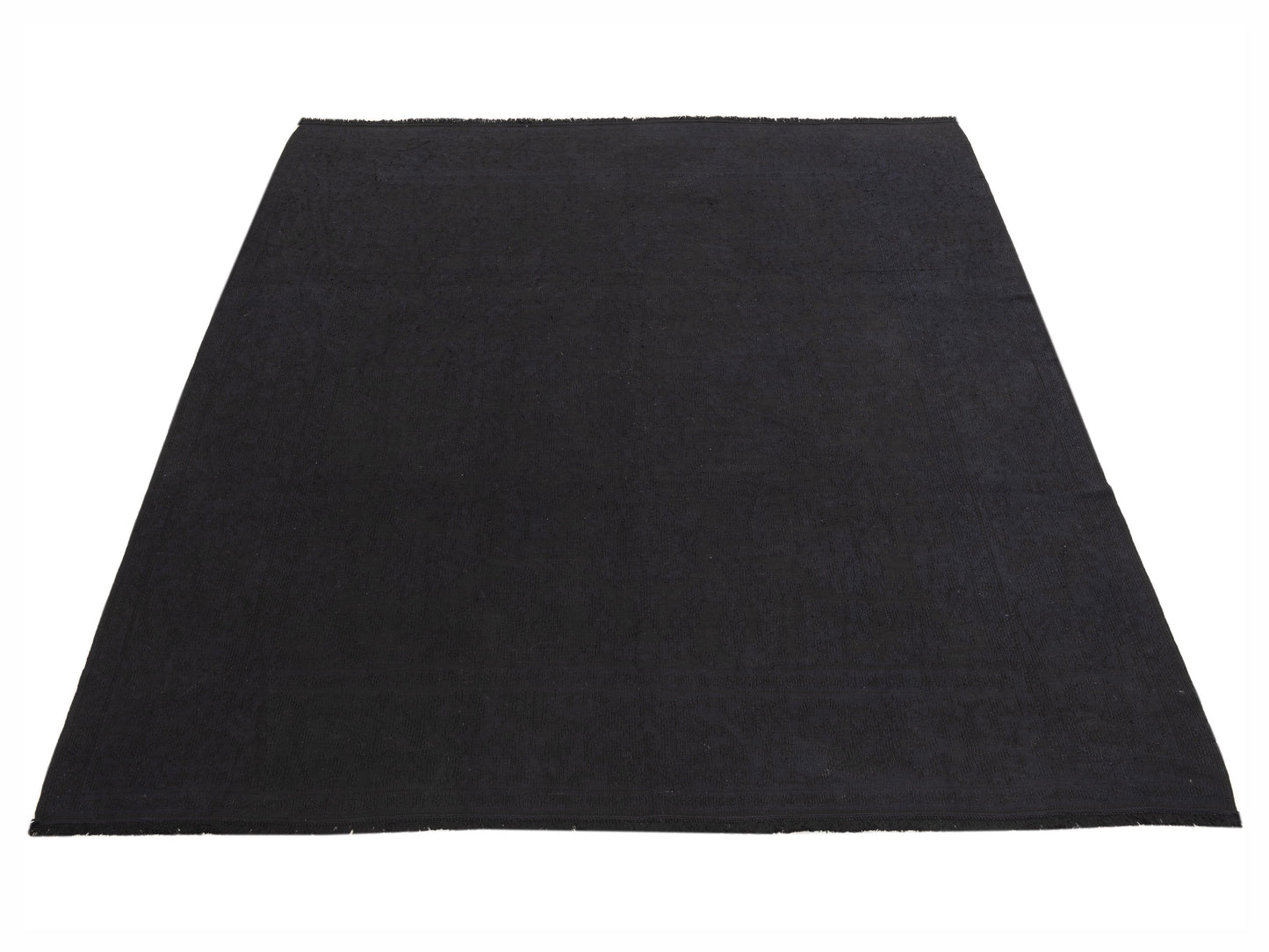 Vintage 108947 Purple 8.1x10.3 Hand Knotted Rug