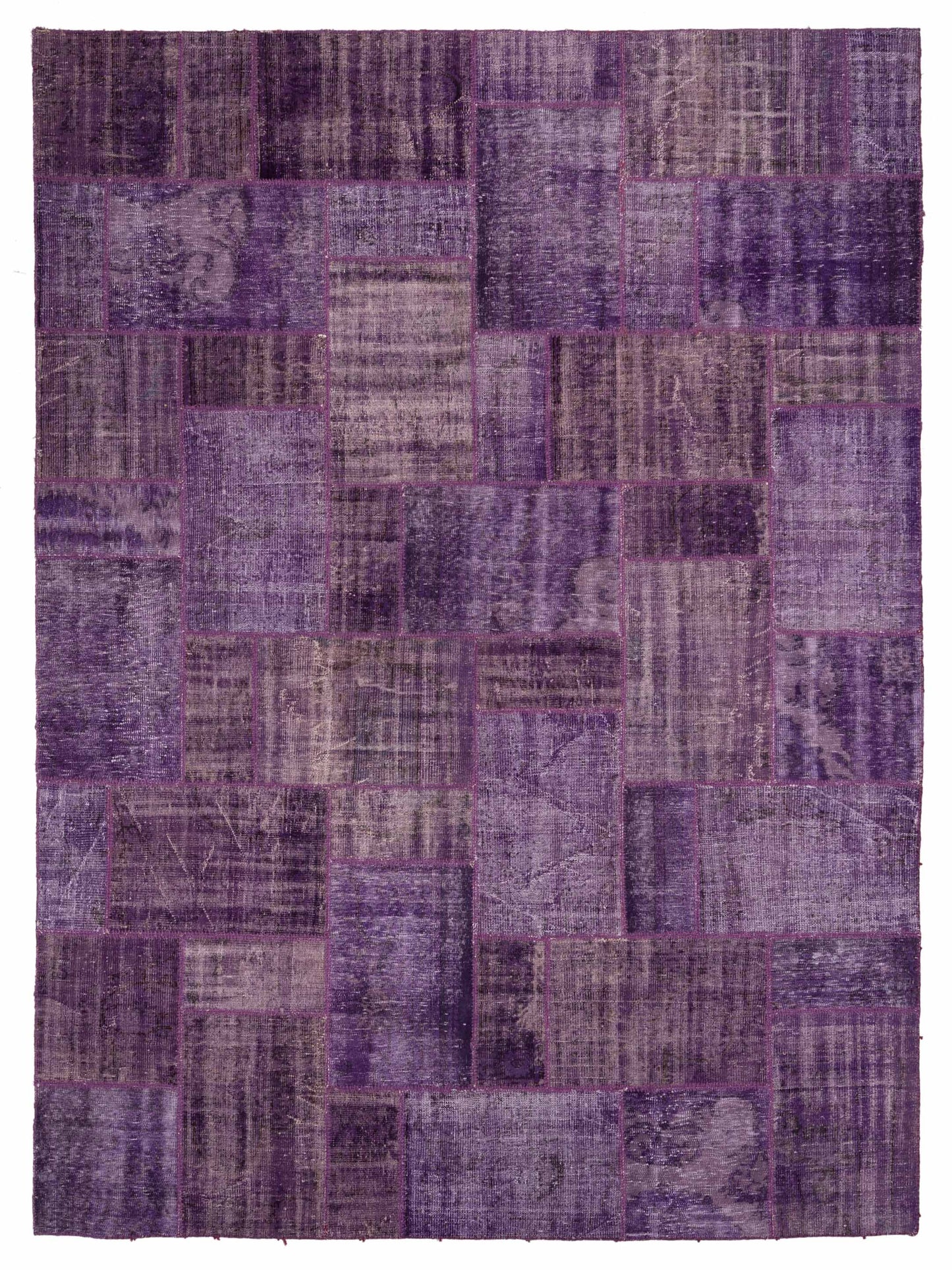 Pasha Turkish Vestige Patchwork Purple Contemporary