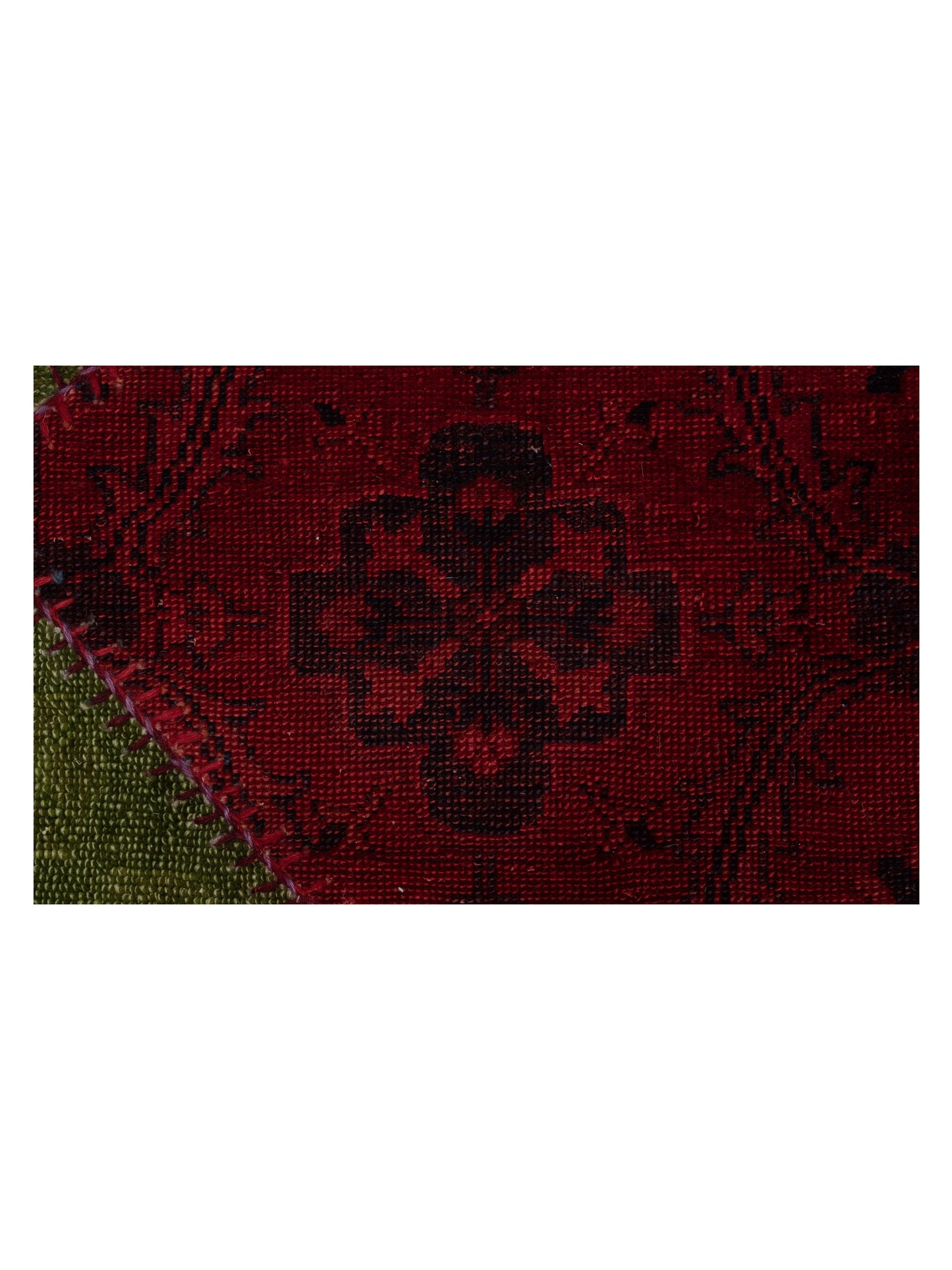 Turkish Vestige Patchwork 110268 Multi 10.9x13.4 Hand Knotted Rug
