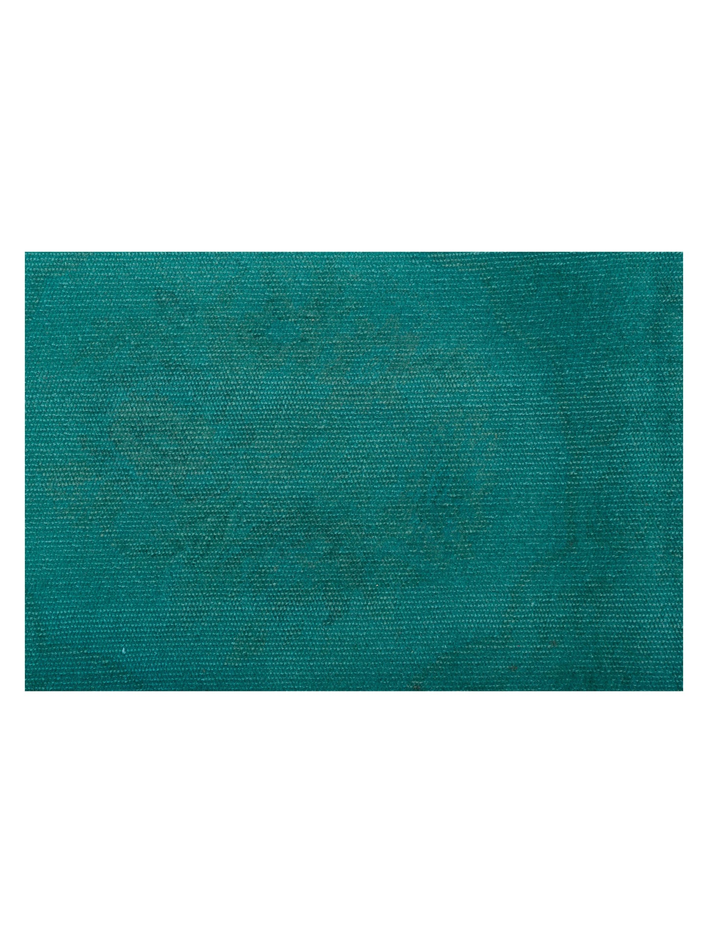 Vintage 110290 Turquoise 5x6.1 Hand Knotted Rug
