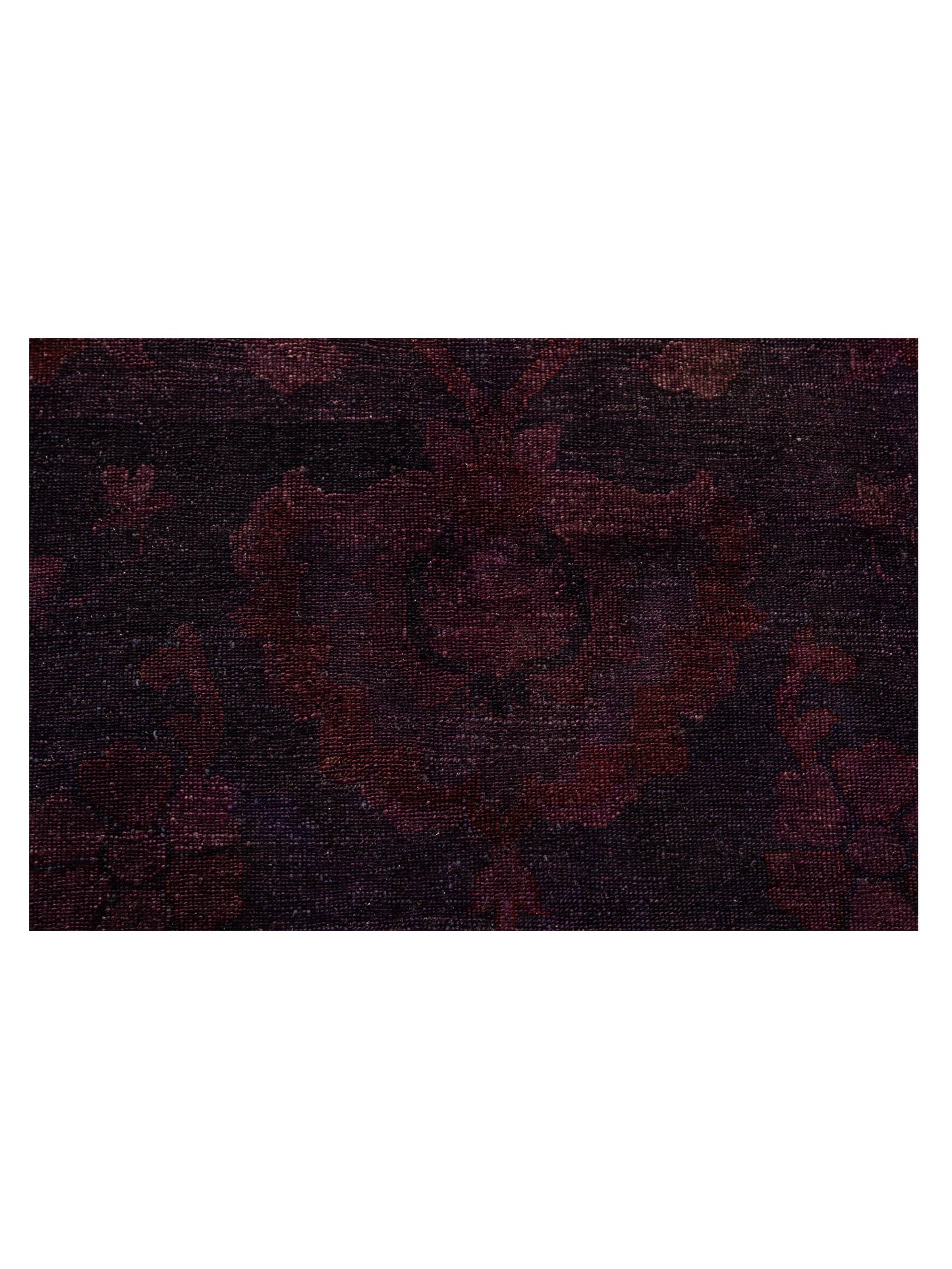 Vintage 110332 Purple 7x9.10 Hand Knotted Rug