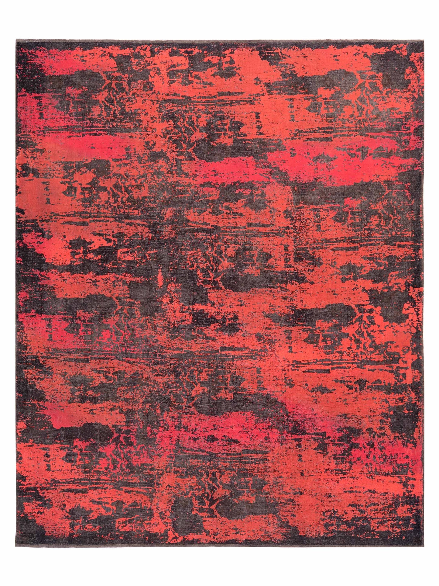 Pasha Vintage Black Orange Contemporary