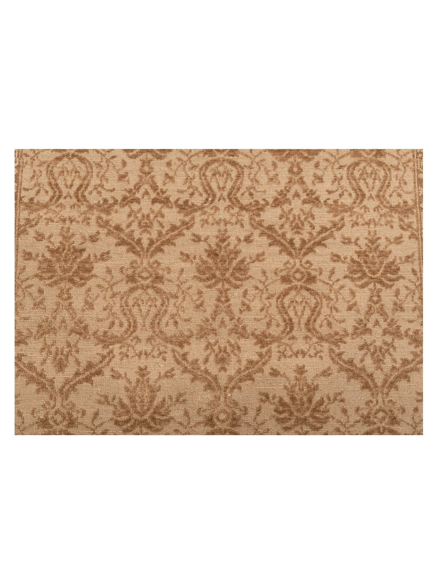 Defne Begonia Beige Beige 4.1x6 Hand Knotted Rug