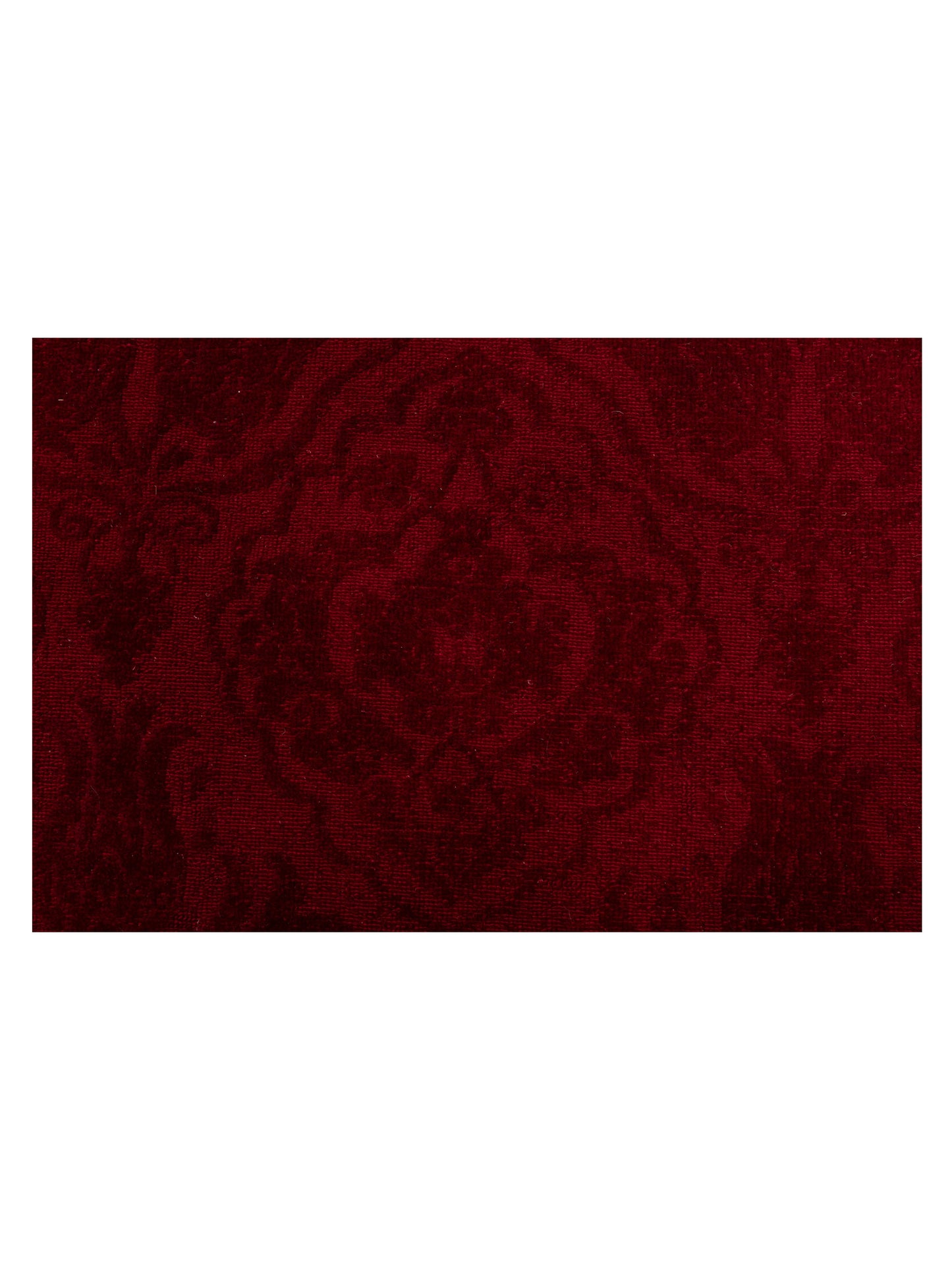 Color Bouquet 110465 Red Red 9.5x11.8 Hand Knotted Rug