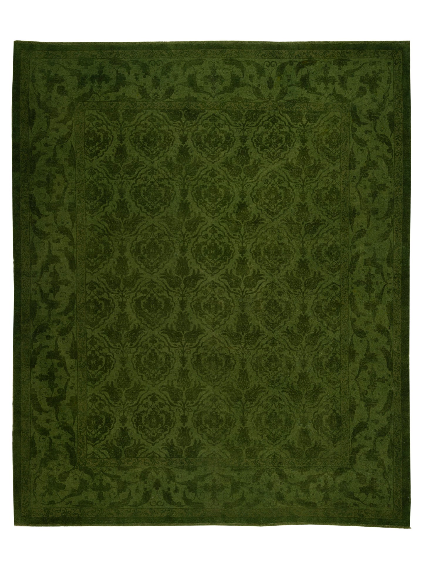 Pasha Color Bouquet Green Green Transitional