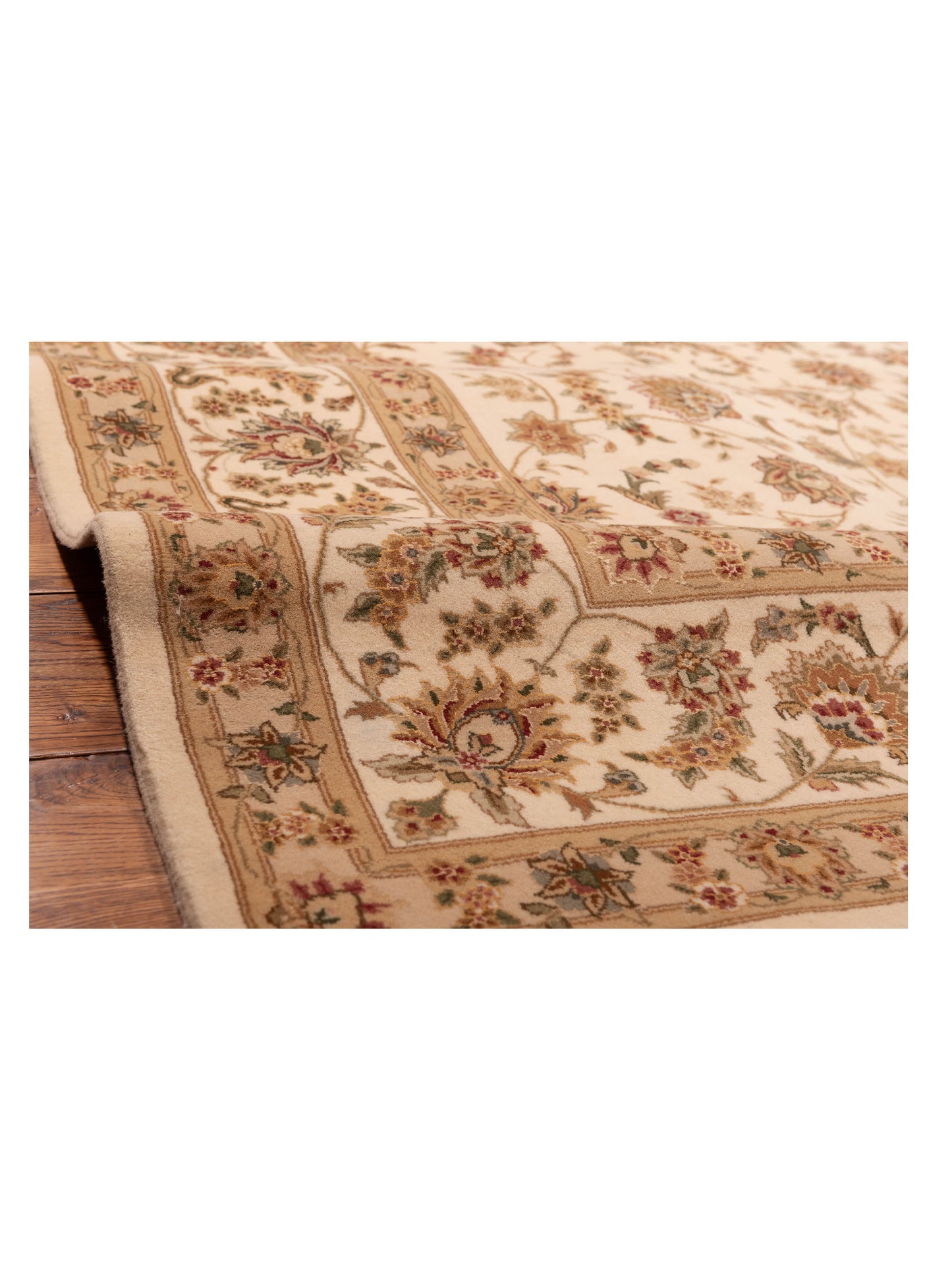 Magnolia 110526 Ivory Ivory 8.6x11.6 Hand Knotted Rug