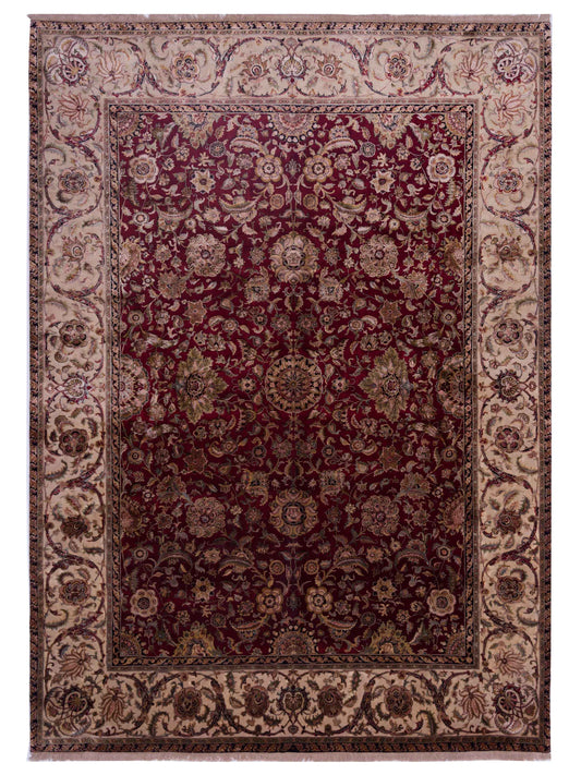 Rajpur Mastersilk  Red Ivory Transitional