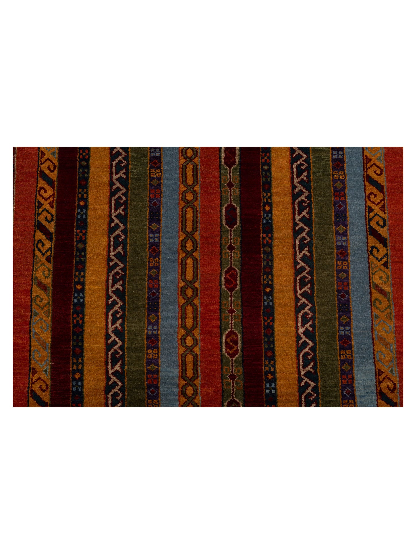 Shawl 110860 Multi 4.3x5.11 Hand Knotted Rug