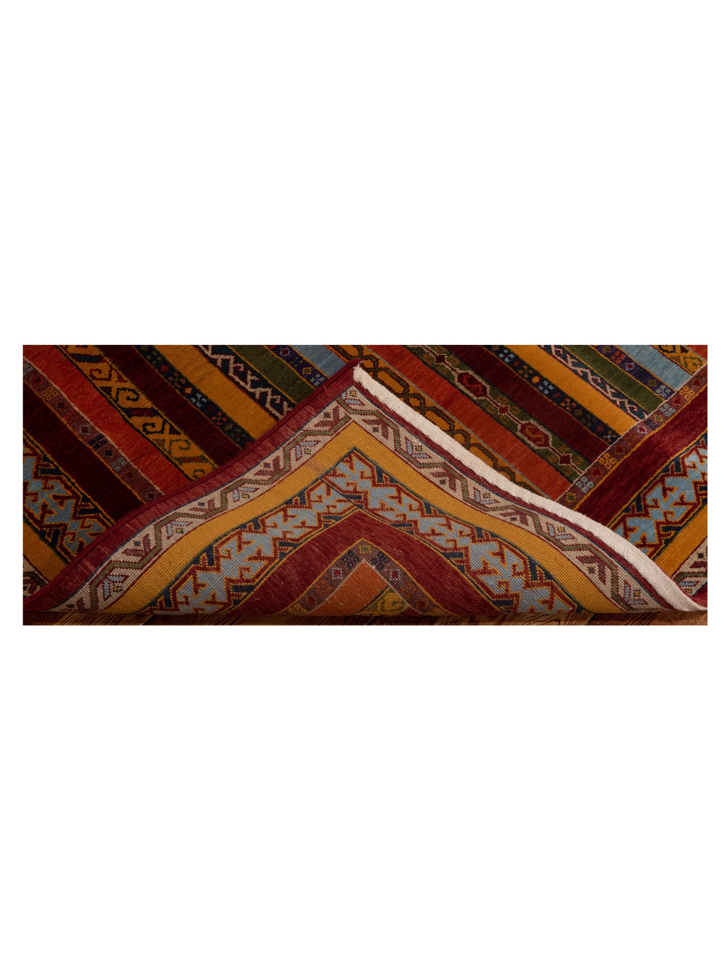 Shawl 110860 Multi 4.3x5.11 Hand Knotted Rug