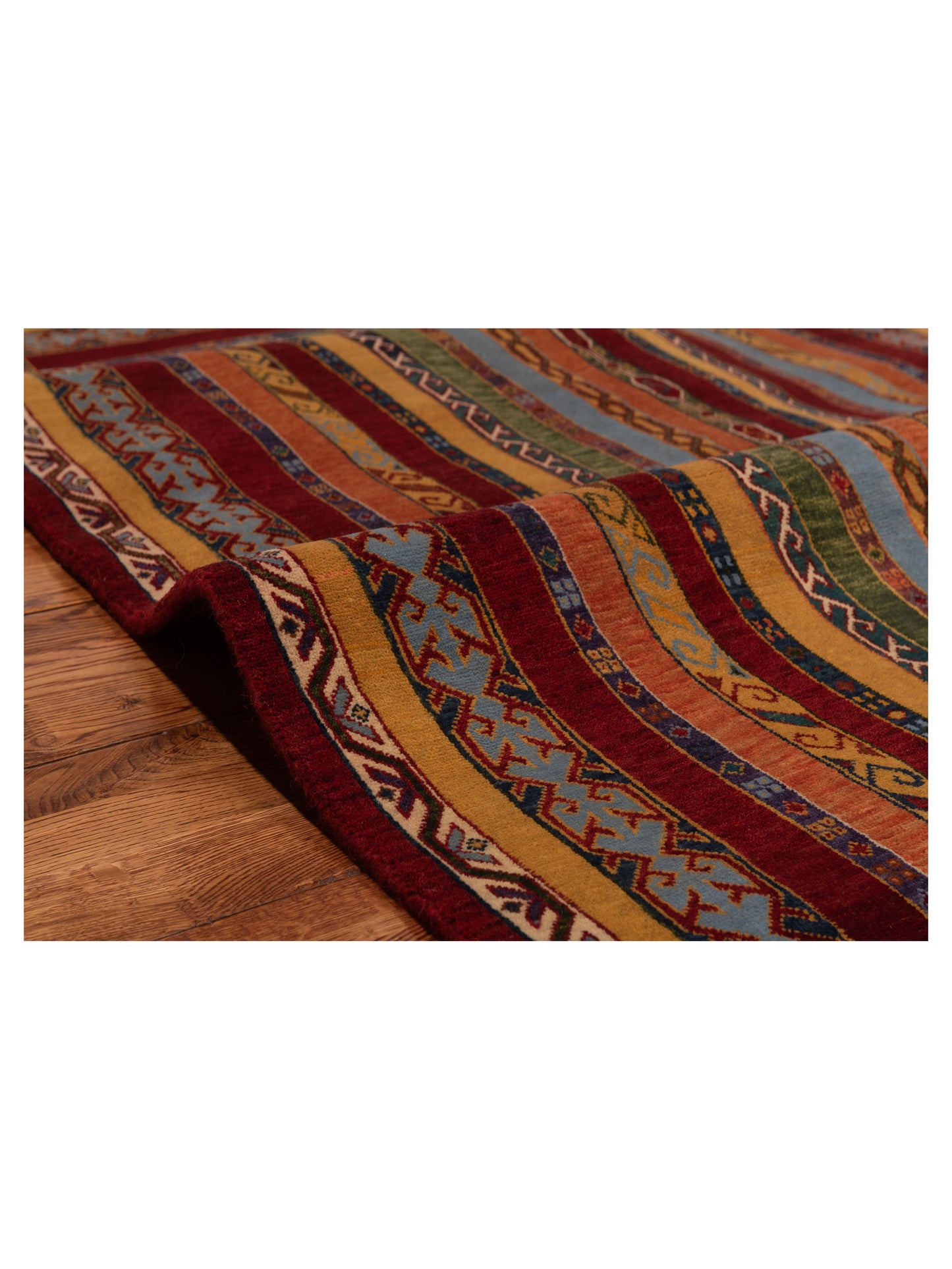 Shawl 110886 Multi 4.1x5.10 Hand Knotted Rug