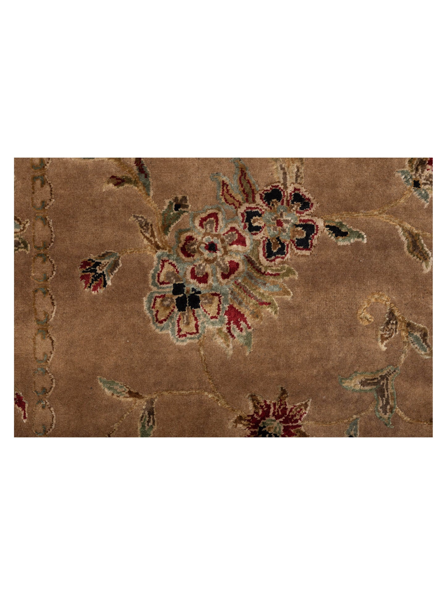 Imperial Silk 110927 Brown Brown 7.10x10.3 Hand Knotted Rug