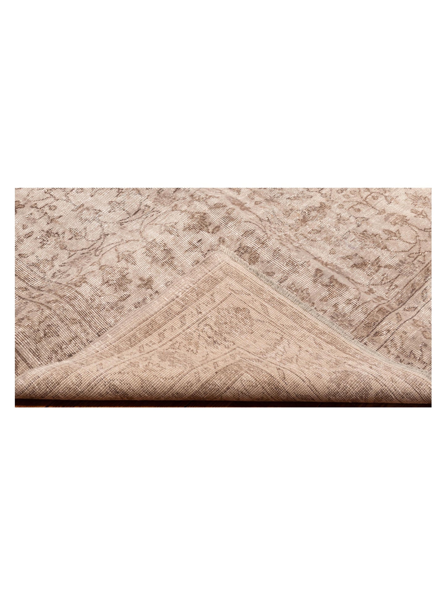 Vintage 111040 Gray 5.7x11.10 Hand Knotted Rug