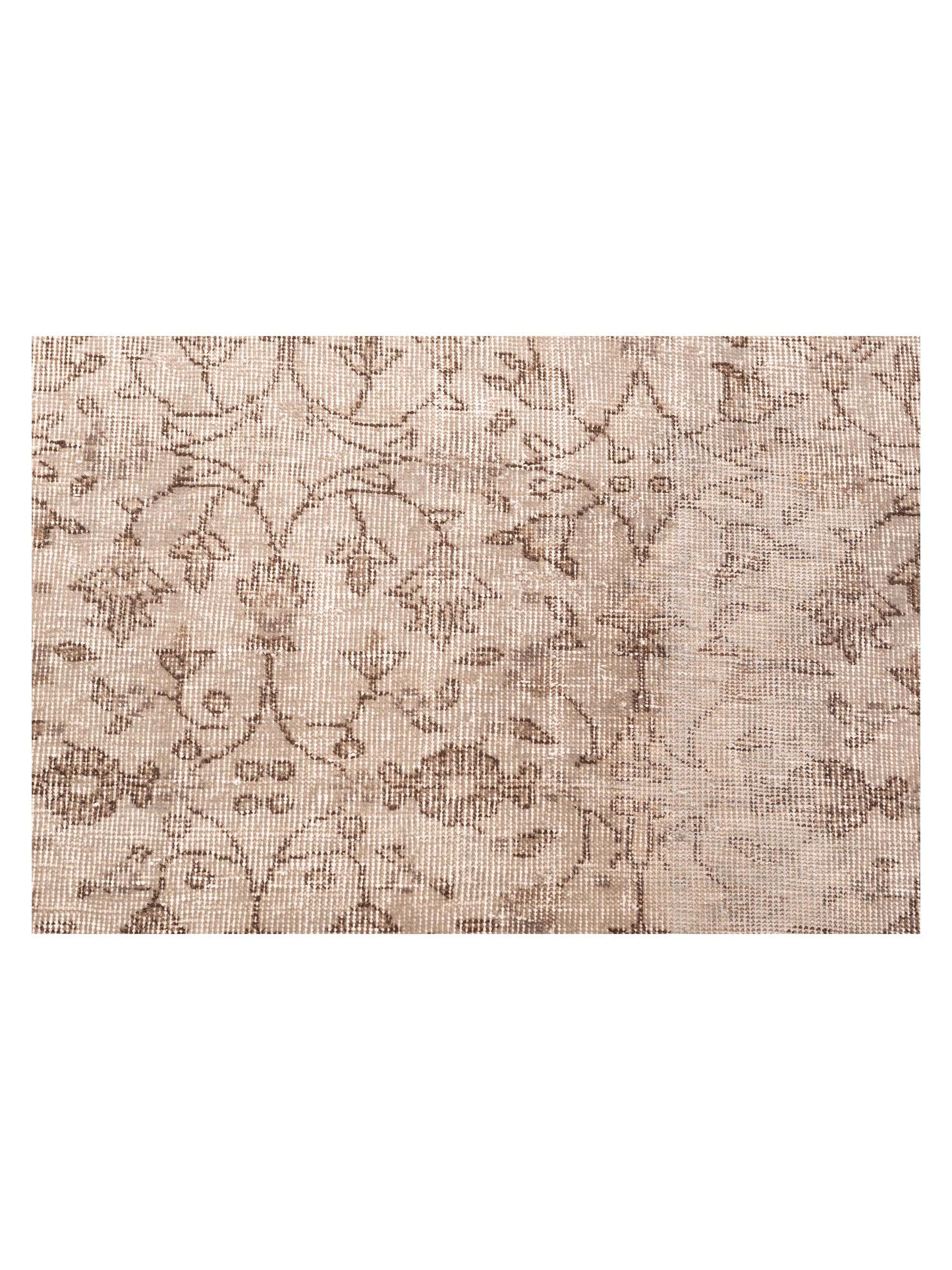 Vintage 111040 Gray 5.7x11.10 Hand Knotted Rug