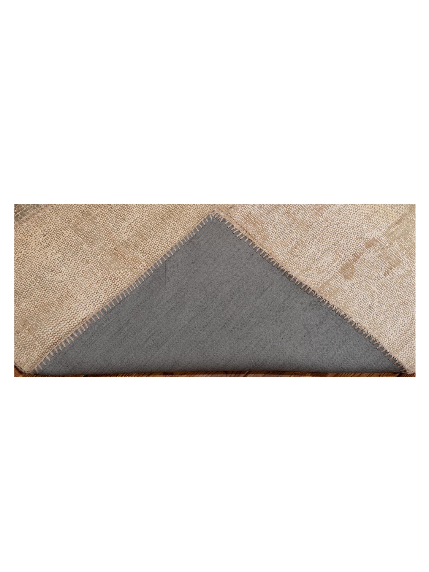 Turkish Vestige Patchwork 111194 Natural 6.11x10.11 Hand Knotted Rug