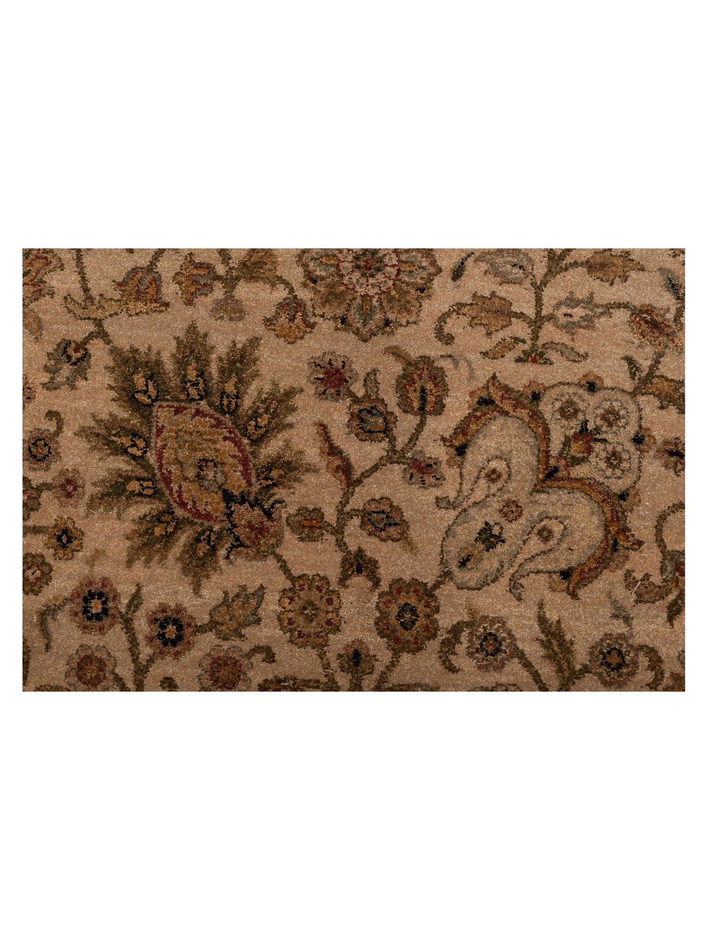 Haji Jalili 111256 Ivory Gold 7.5x11.3 Hand Knotted Rug