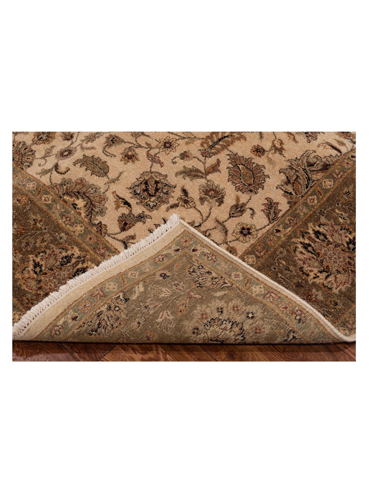 Haji Jalili 111279 Beige Brown 6.2x8.6 Hand Knotted Rug