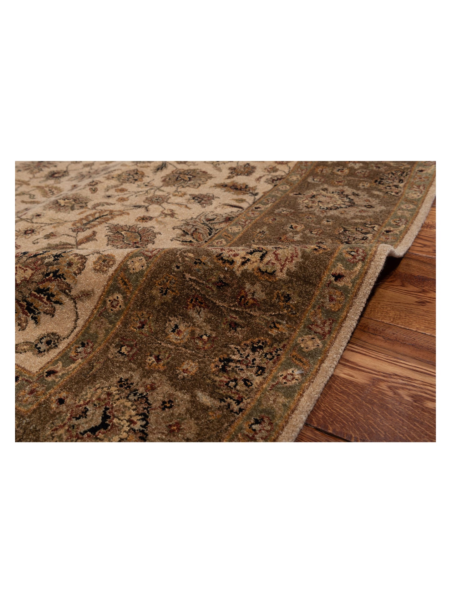 Haji Jalili 111279 Beige Brown 6.2x8.6 Hand Knotted Rug